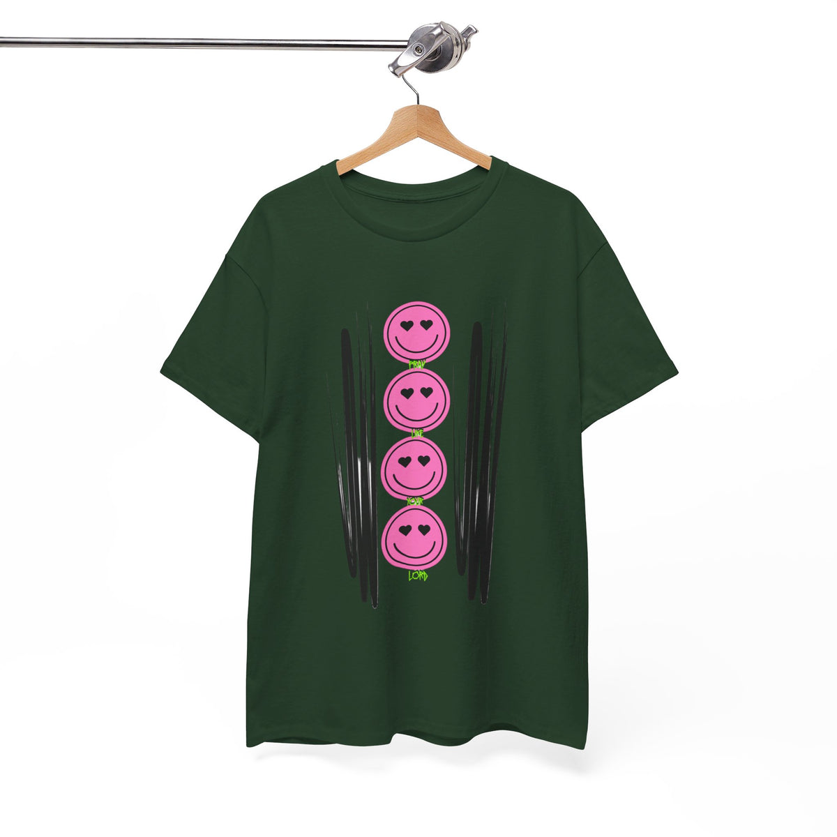 RCNSONS Unisex Heavy Cotton Smileys Tee