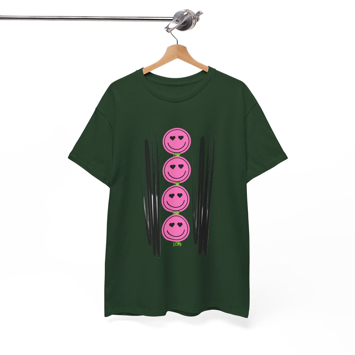 RCNSONS Unisex Heavy Cotton Smileys Tee