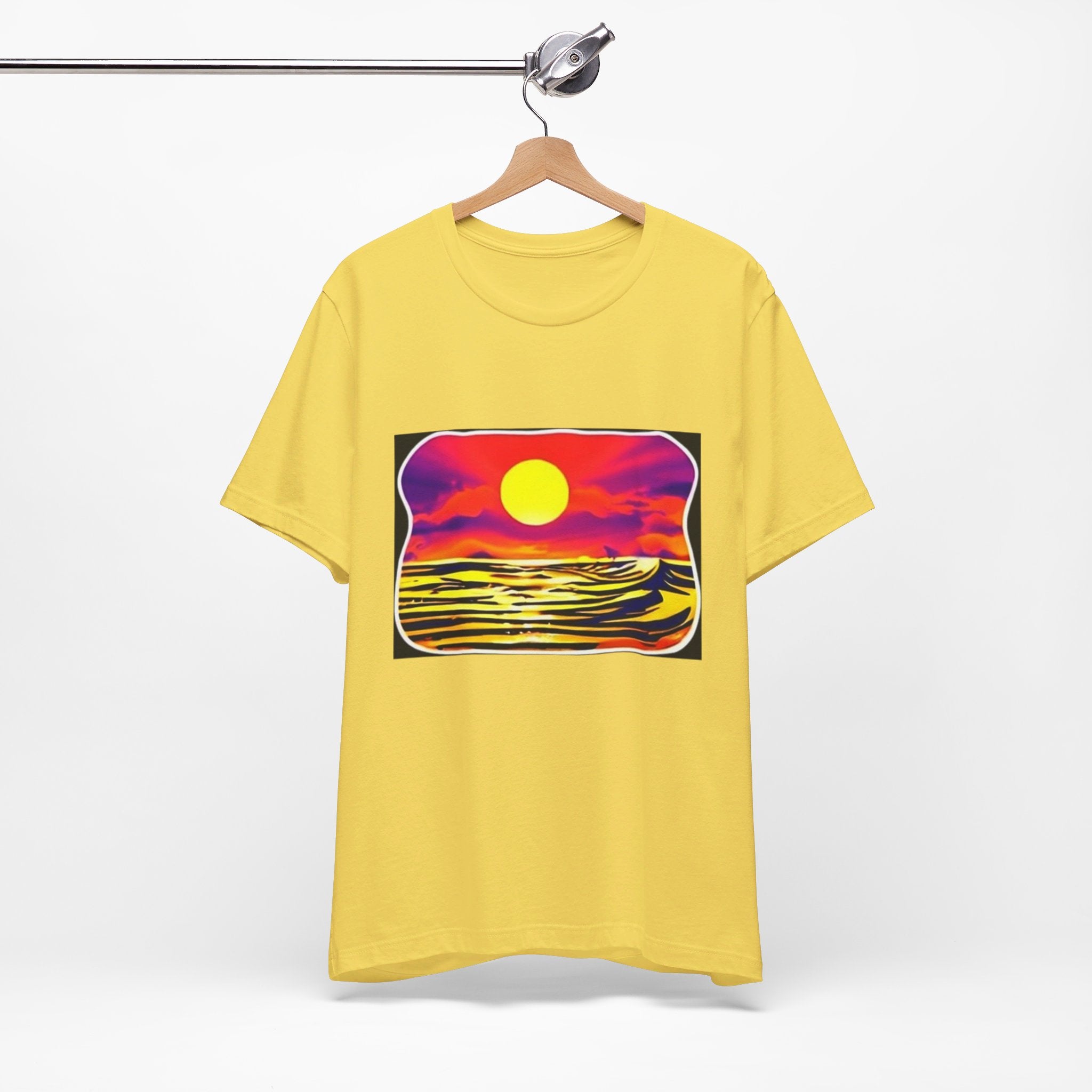 RCNSONS Unisex Short Sleeve Sunset Tee