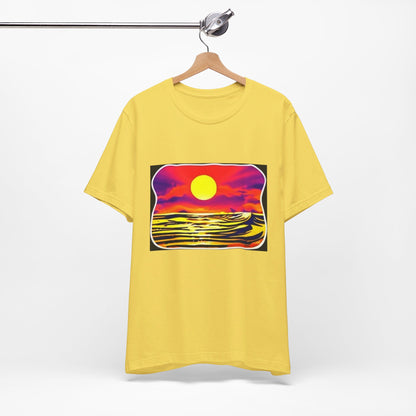RCNSONS Unisex Short Sleeve Sunset Tee