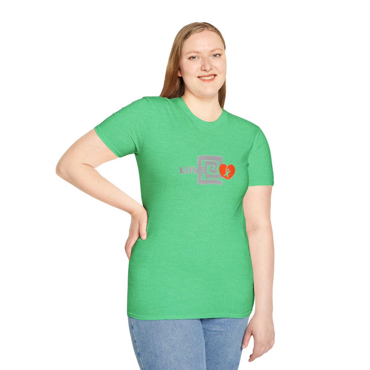 Cute Love Graphic Unisex T-Shirt Printify
