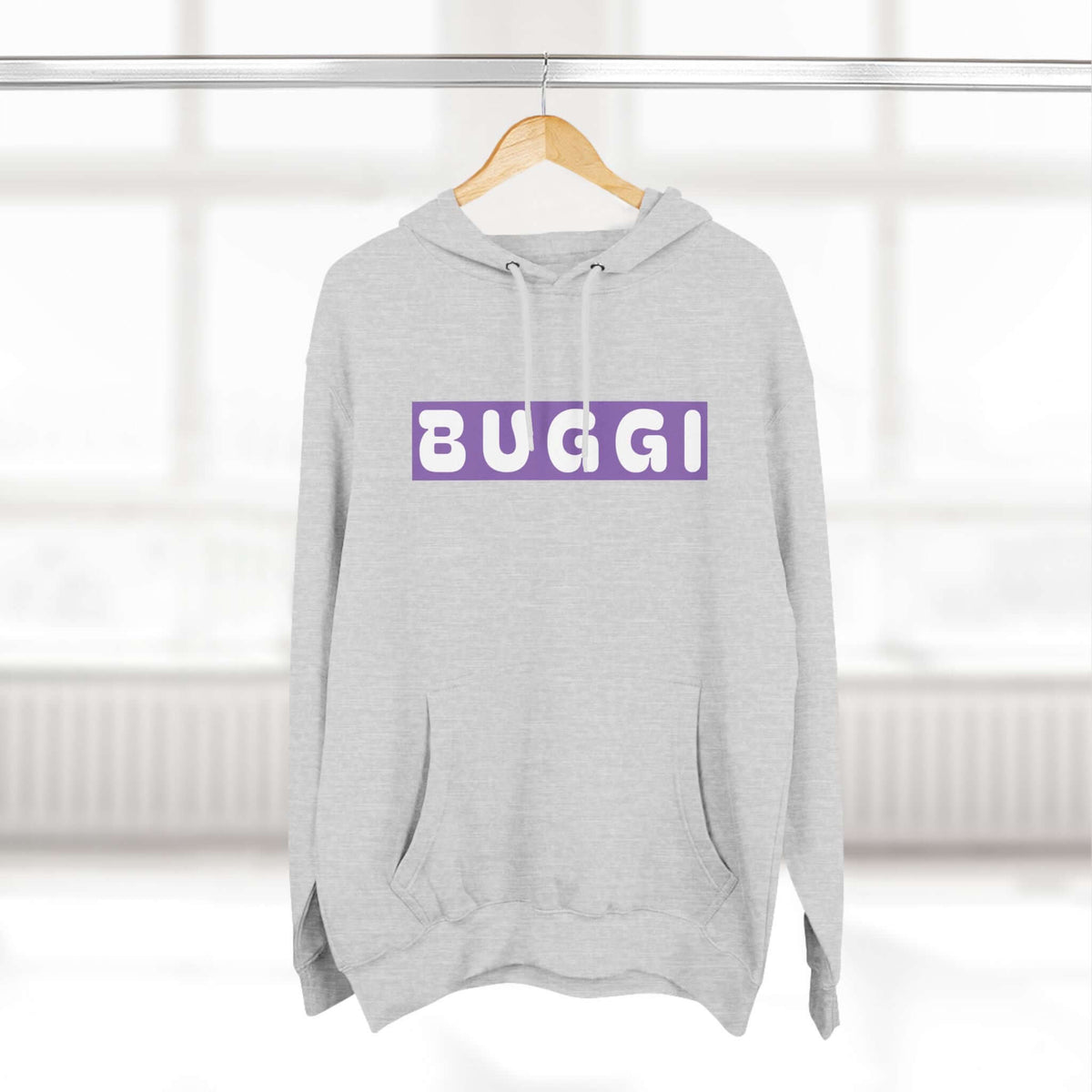 Hoodie BUGGI RC'nSONS Three-Panel Fleece Printify