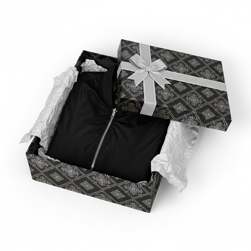 Sustainable Embroidered Bomber Jacket | Eco-Friendly Fashion, Streetwear Style, Gift for Her, Casual Wear, Fall Essentials Printify