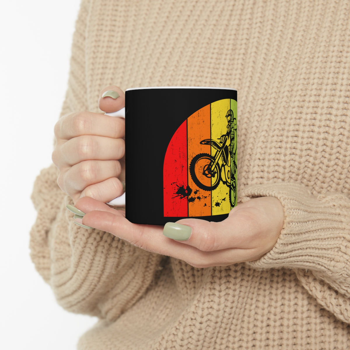 Motocross Biker Mug