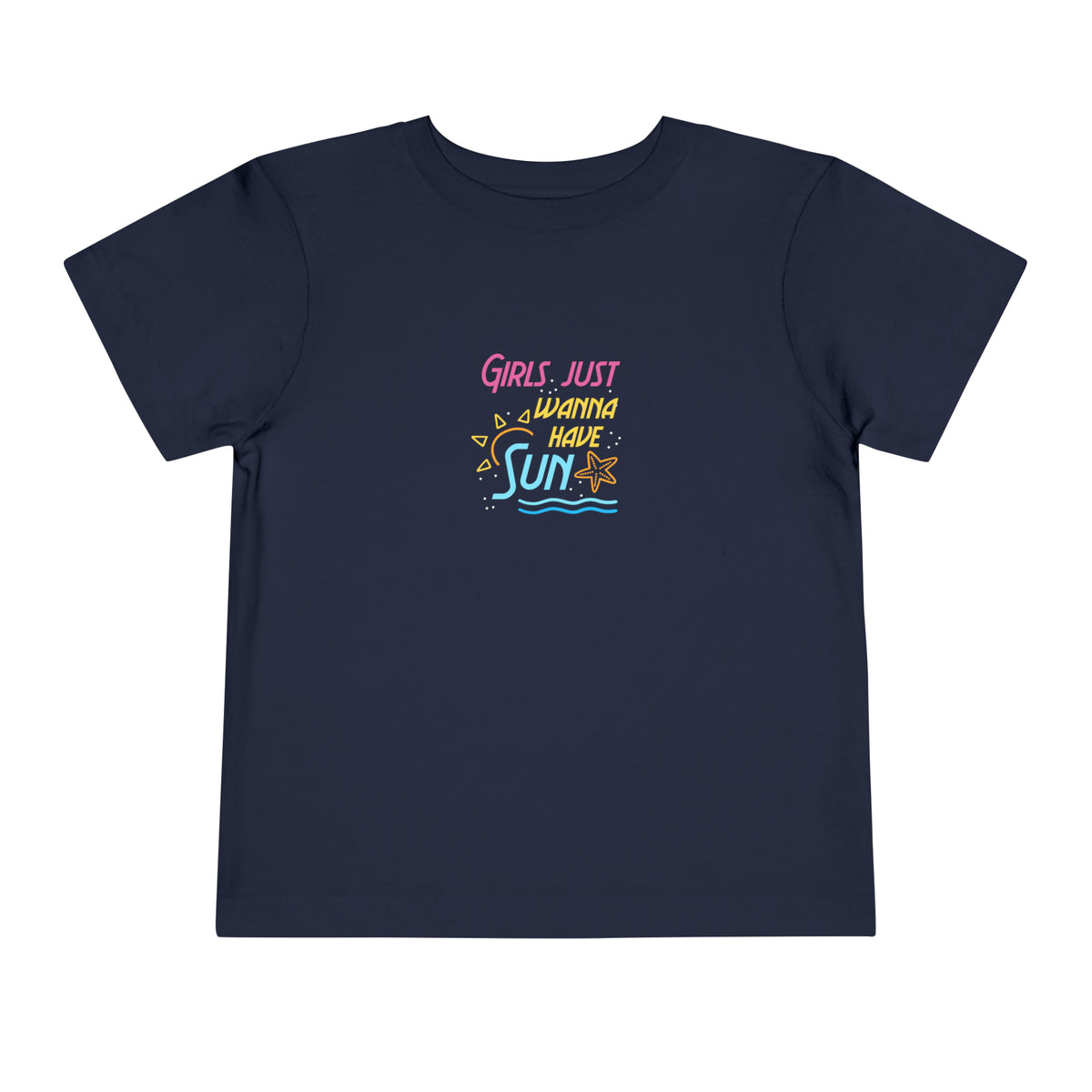 T-shirt pour tout-petits Les filles veulent juste avoir du soleil 