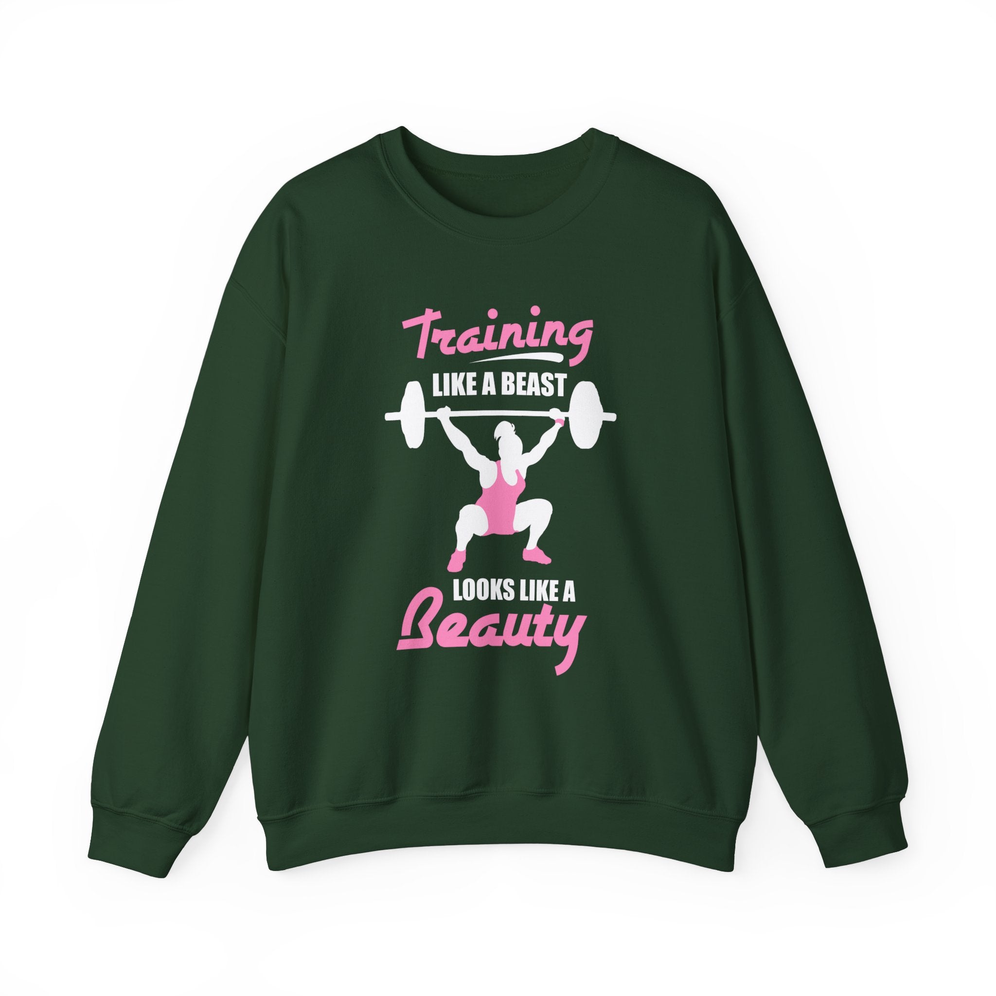 S’entraîner comme un sweat-shirt unisexe bête 