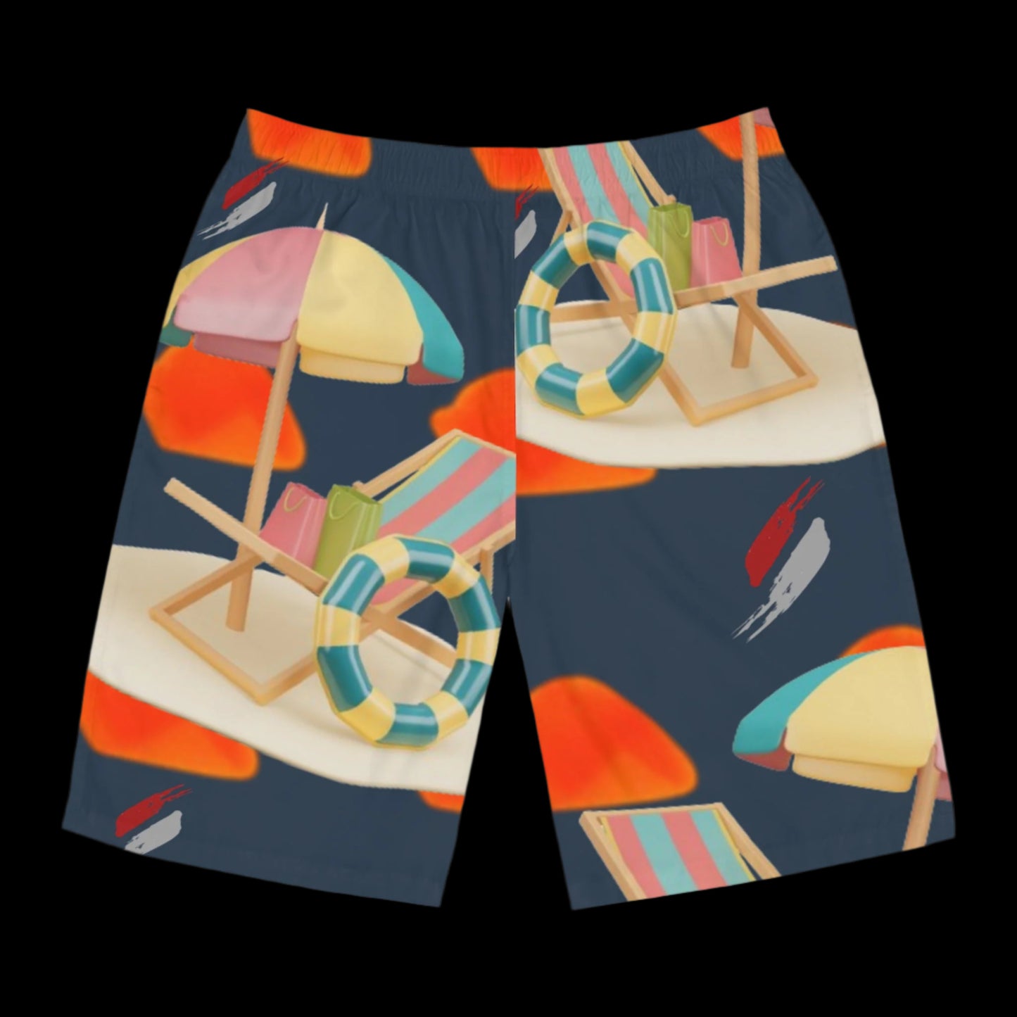 Men's Board Shorts - Stylish Summer Swimwear, Beach Ready, Perfect for Pool Parties, Vacation Essentials, Outdoor Adventures Printify
