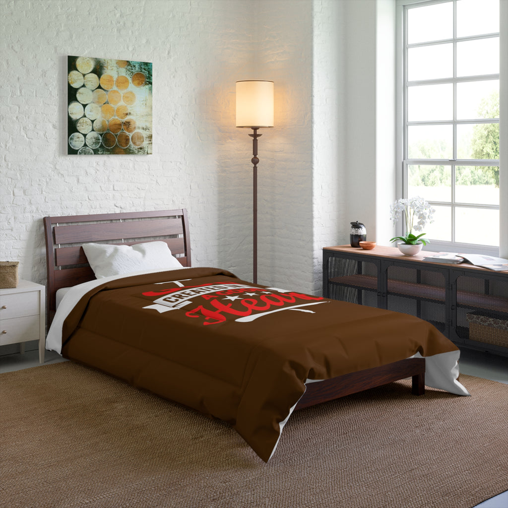 God Created In Me A Good Heart Comforter