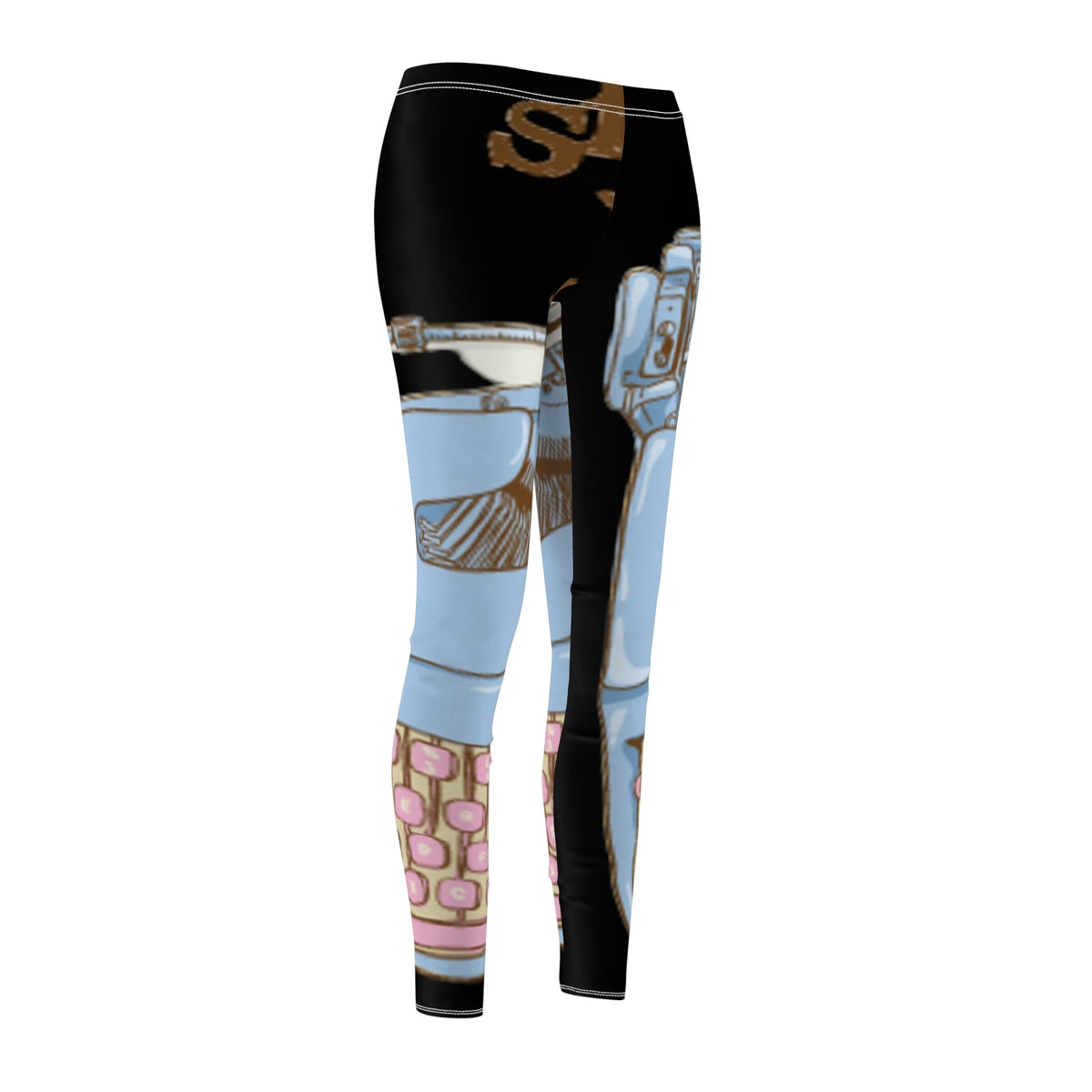 Women's Cut & Sew Casual Leggings (AOP)