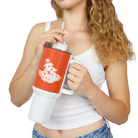 40oz Tumbler - hello Santa Design Printify