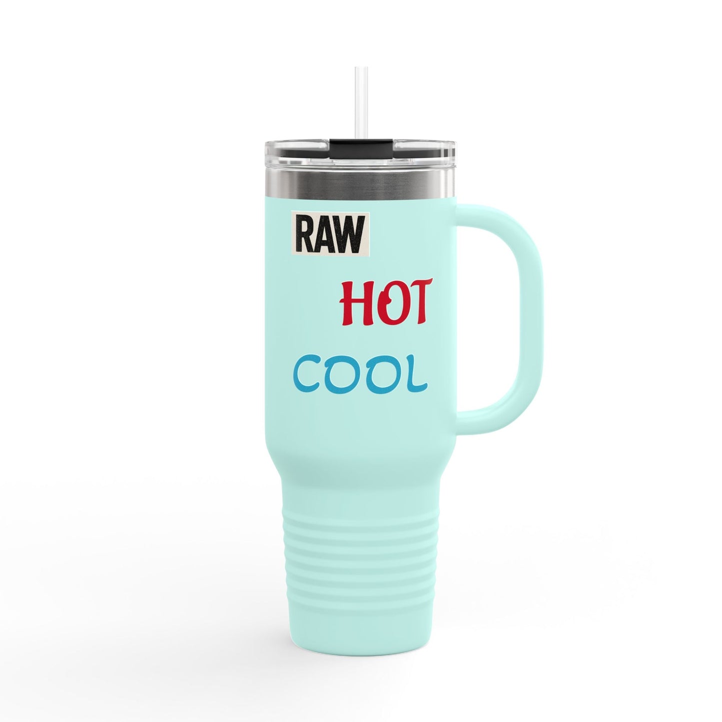 Insulated Travel Mug - Hot Cool Drink Container for Commuters, Gift for Coffee Lovers, Hydration on the Go, Outdoor Adventure, Office [...] Printify