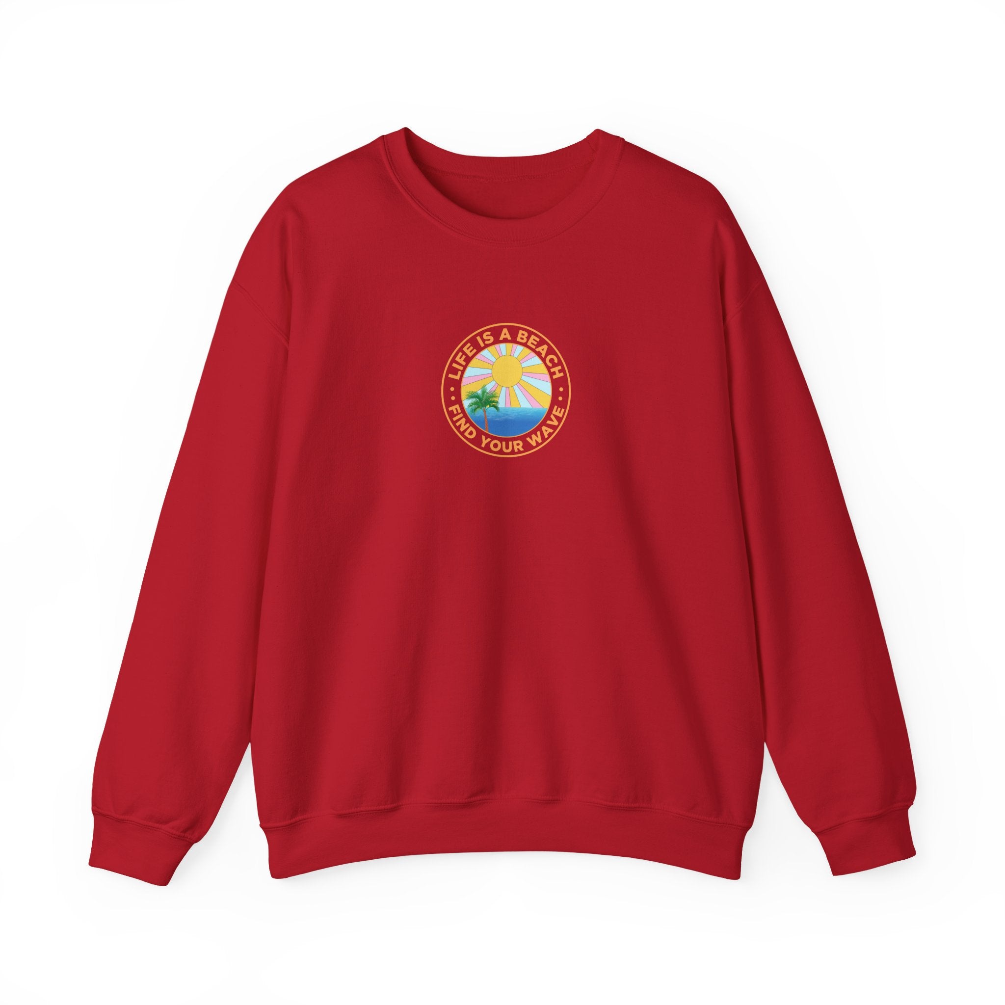 La vie est un sweat-shirt unisexe de plage 