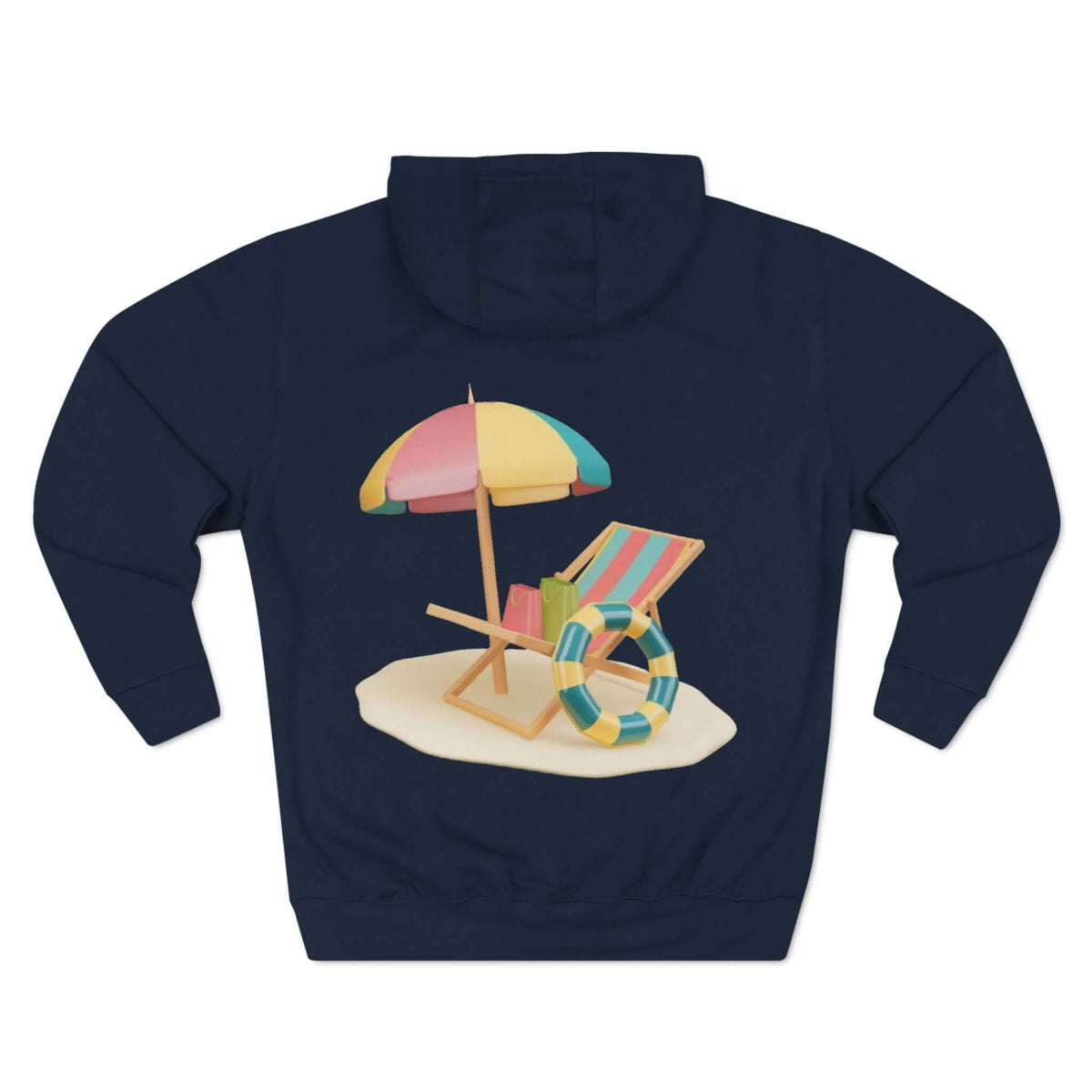 Three-Panel Hoodie - RCNSONS Resort Collection