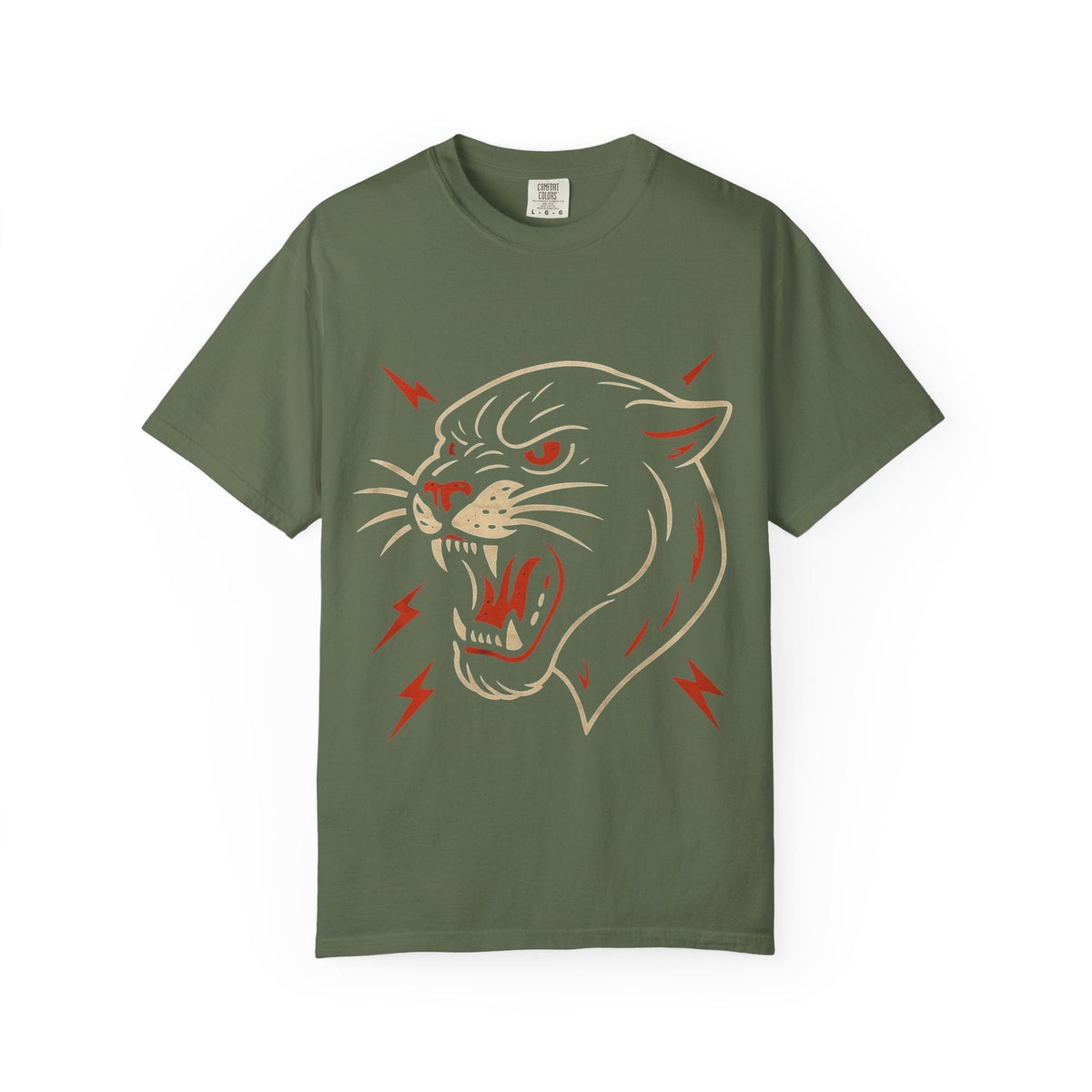 Roar Garment-Dyed T-shirt Printify