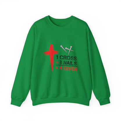 RCNSONS 1 Cross 3 Nails 4 Given Unisex Sweatshirt