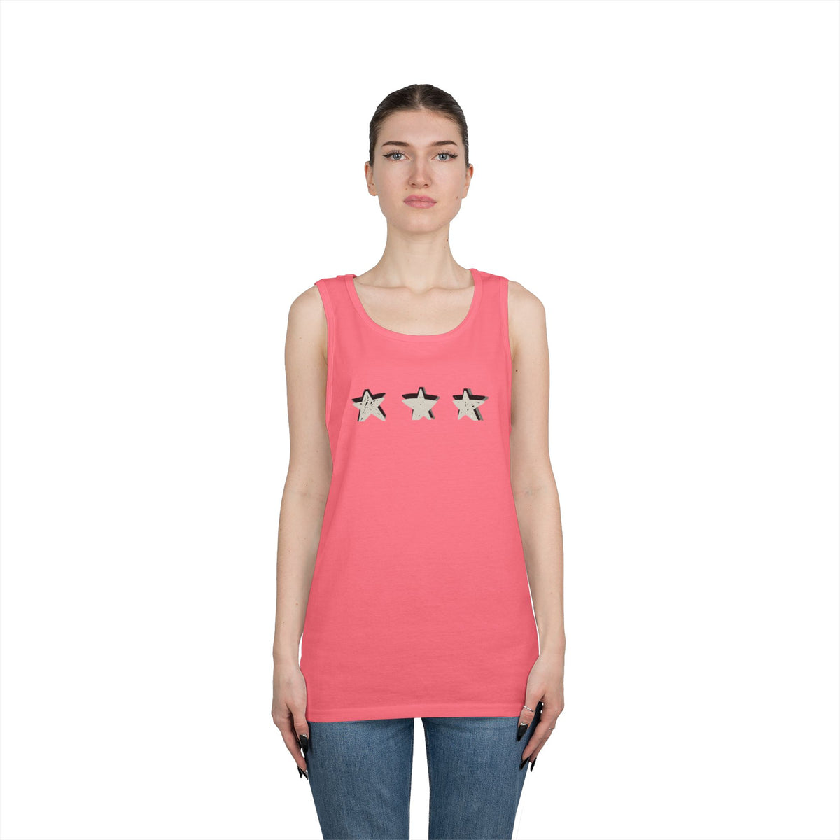 3 Star Heavy Cotton Tank Top