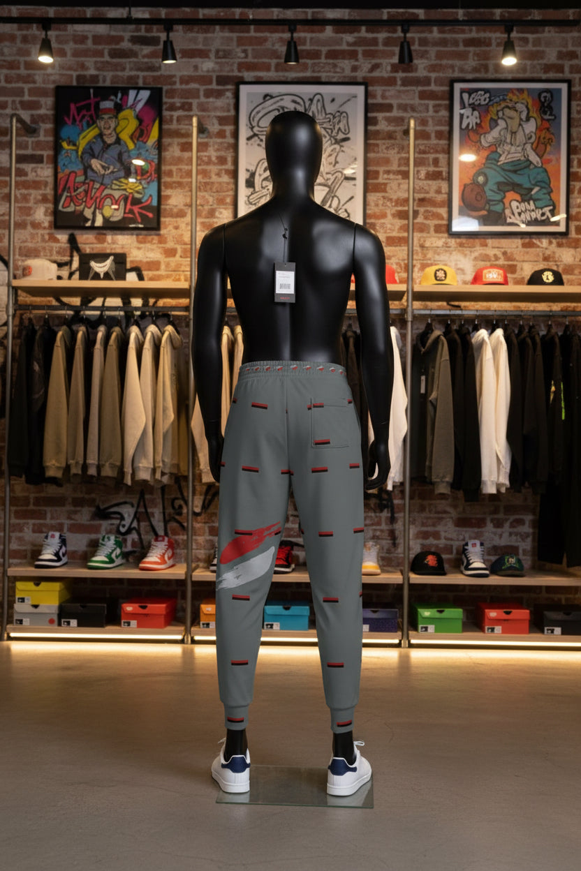 Blessed Athletic Joggers — 'Blessed' All-Over Print Joggers