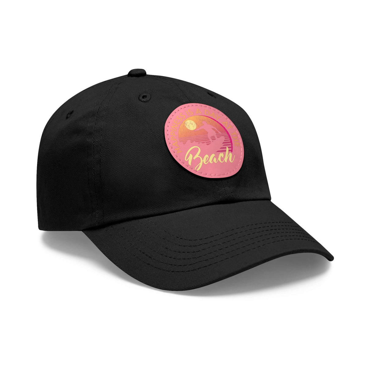 Dad Hat with Leather Patch (Round) - RC’nSONS