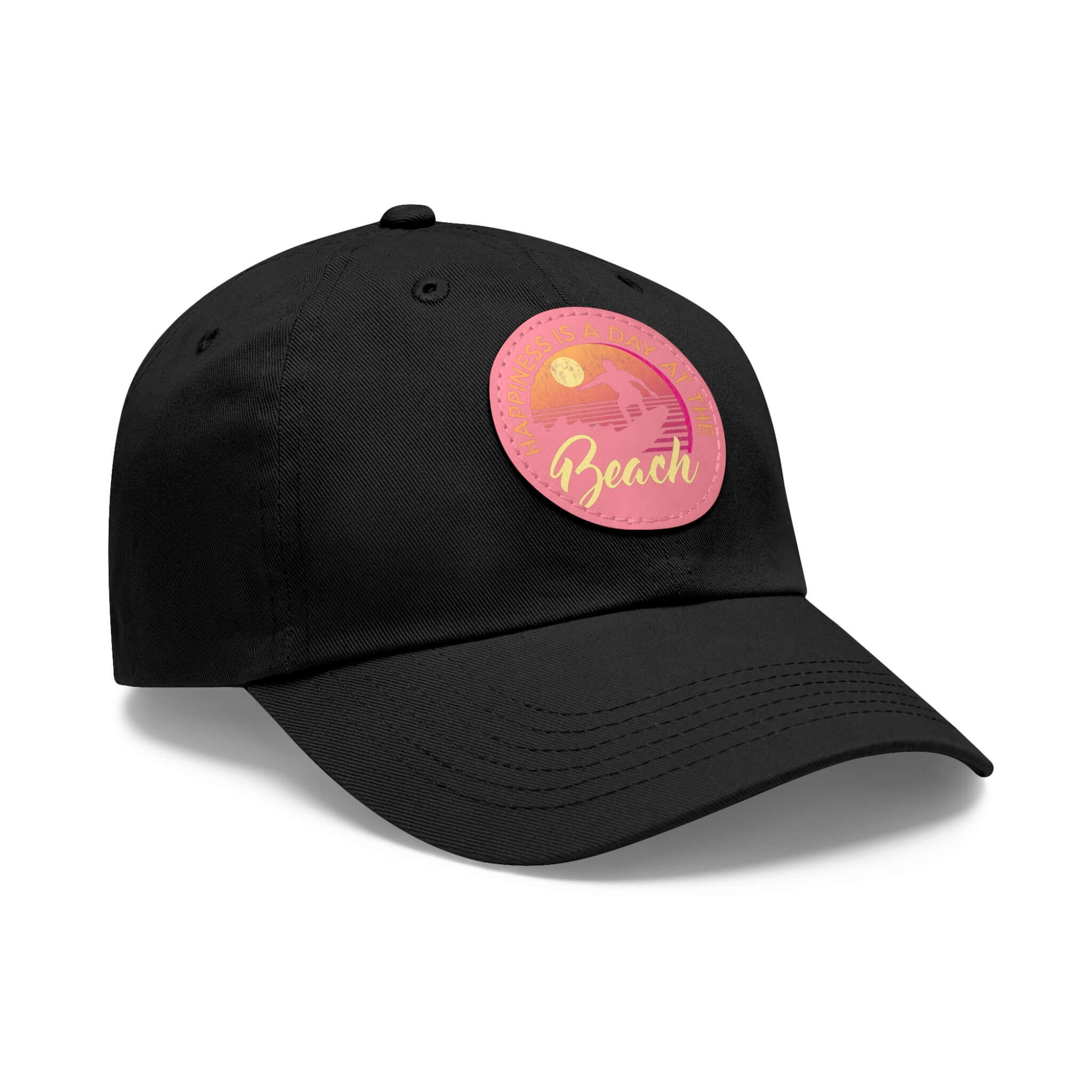 Dad Hat with Leather Patch (Round) - RC’nSONS