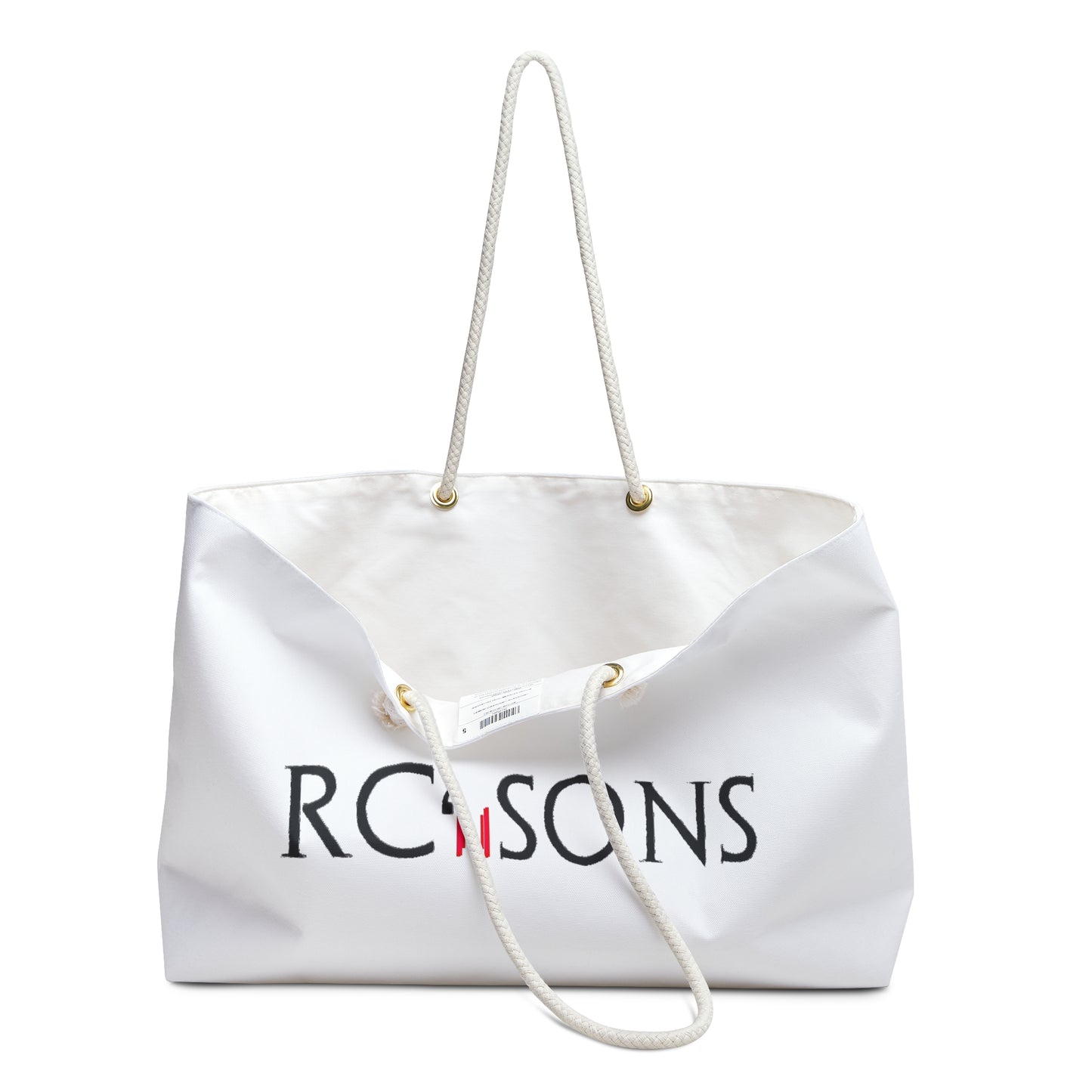 RC’nSONS Weekender Bag — Personalized Travel Duffle for Family Getaways