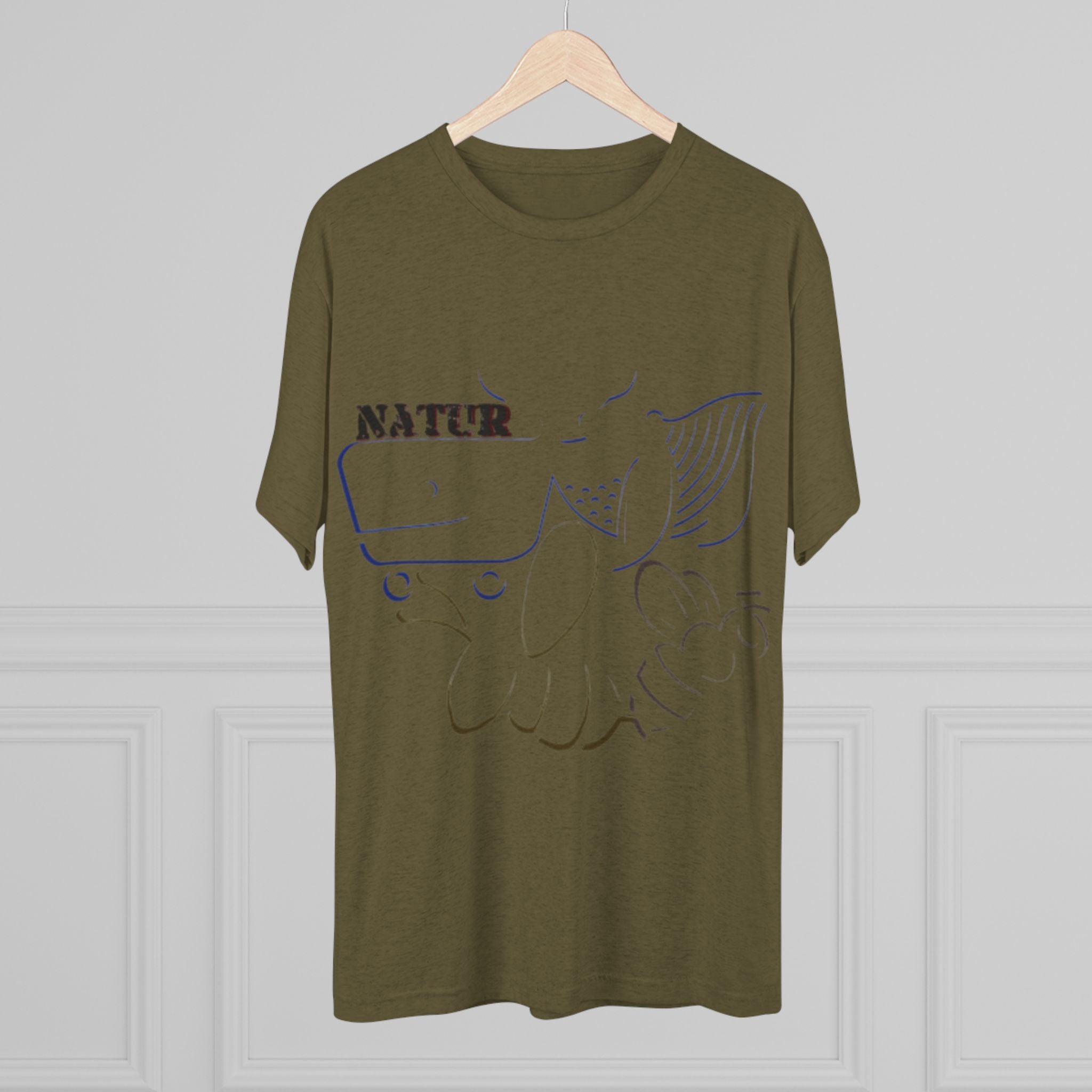Nature Inspired Tee - Unisex Tri-Blend Crew Tee