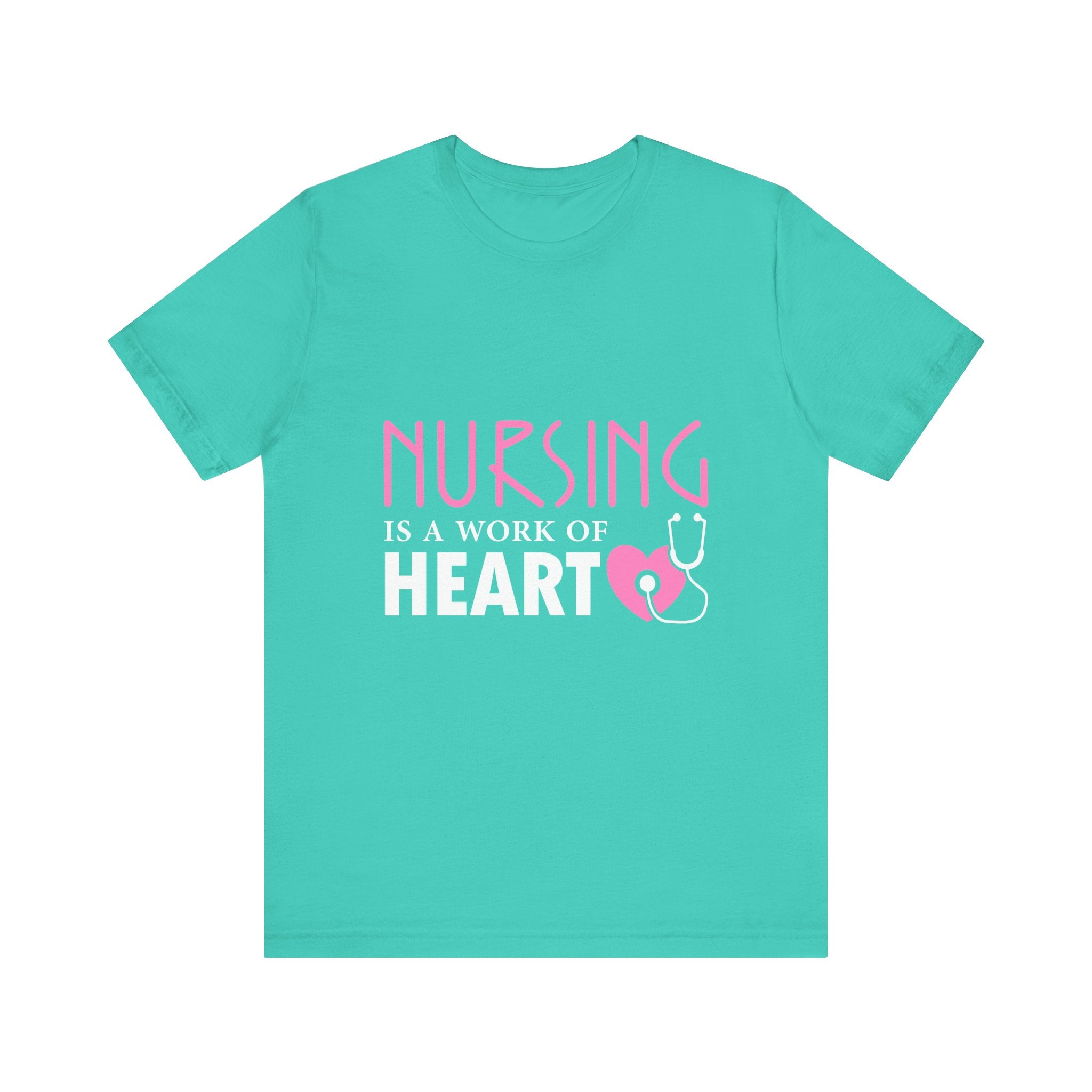 Les soins infirmiers sont une œuvre de cœur Unisex Tee 