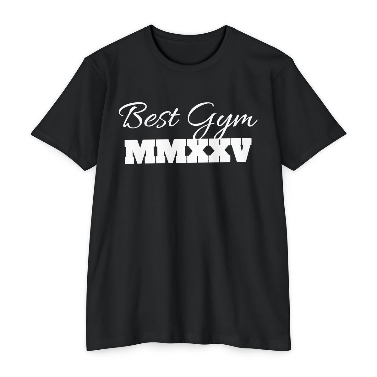 Best Gym Unisex CVC Jersey T-Shirt - Comfortable Fitness Apparel