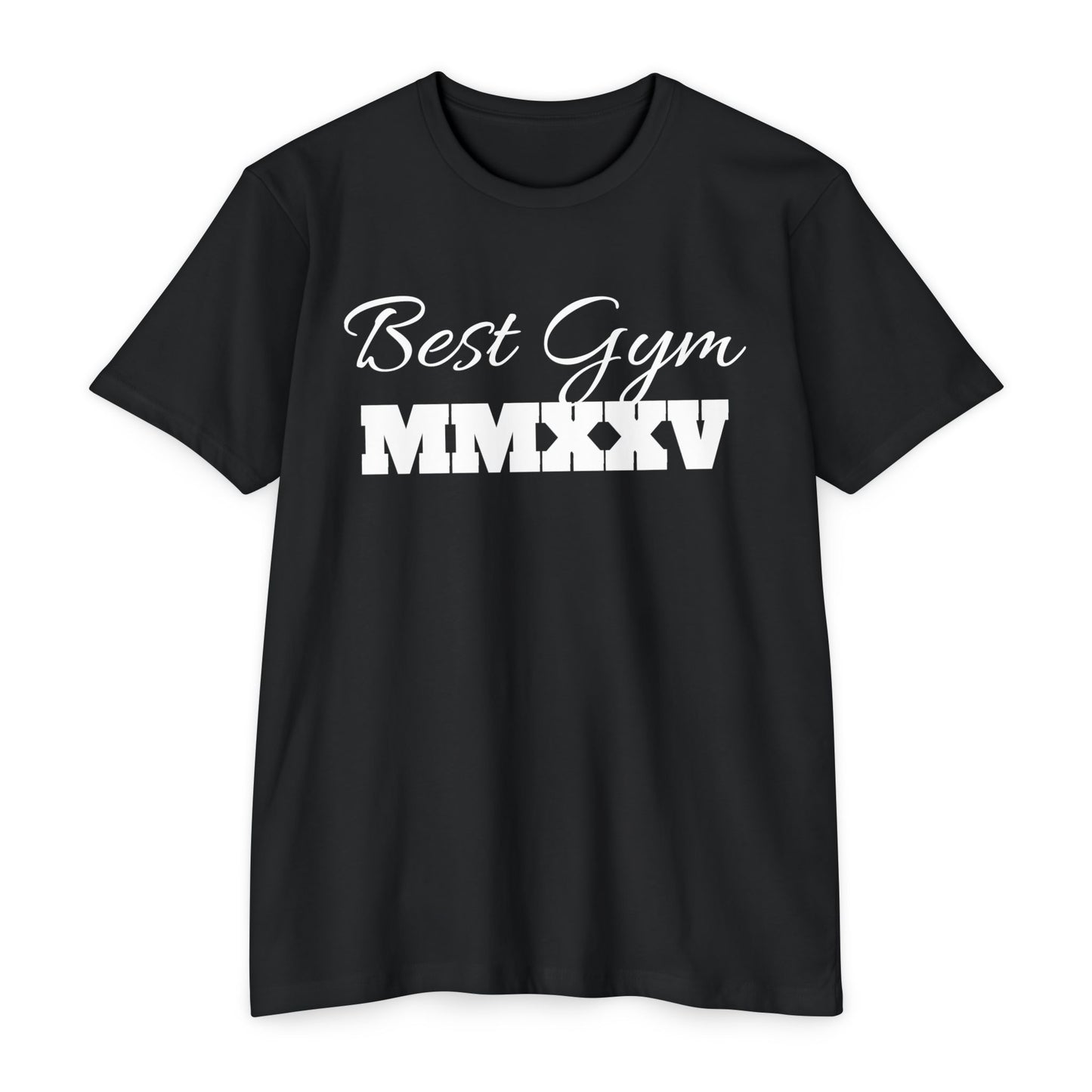 Best Gym Unisex CVC Jersey T-Shirt - Comfortable Fitness Apparel