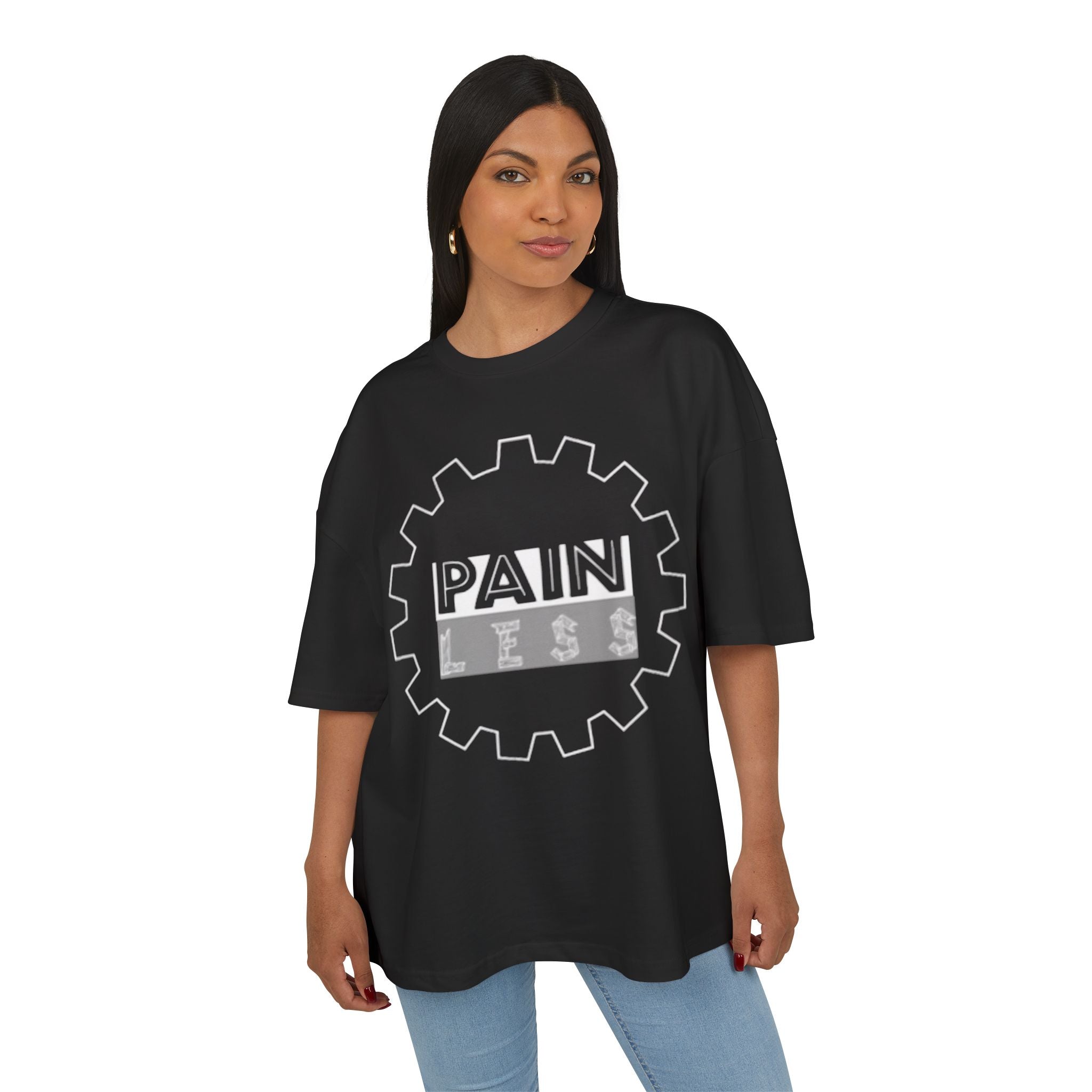 T-Shirt - Painless Graphic Print Unisex Ultra Heavy Cotton Box Tee