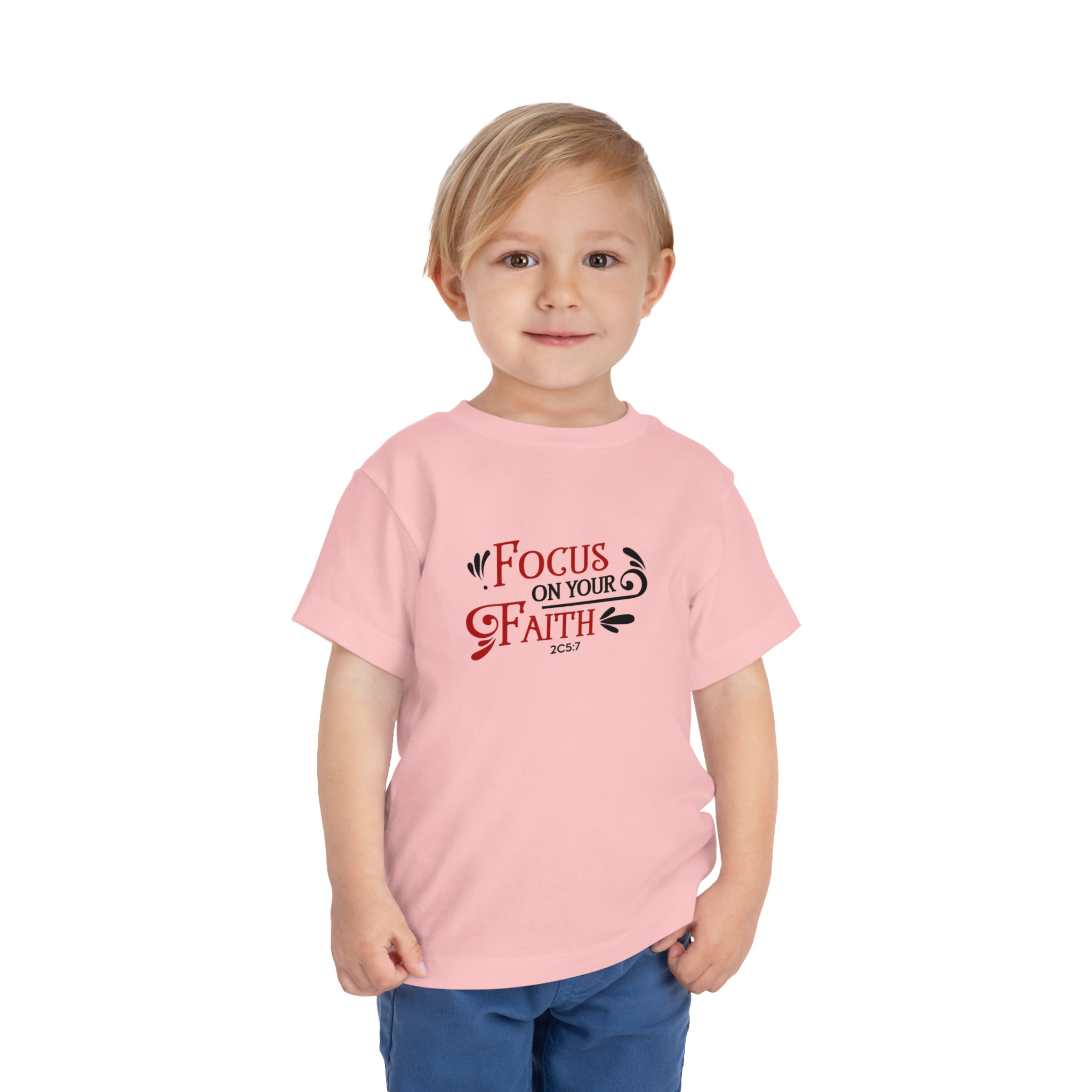 Concentrez-vous sur votre foi Tee-shirt pour tout-petits 