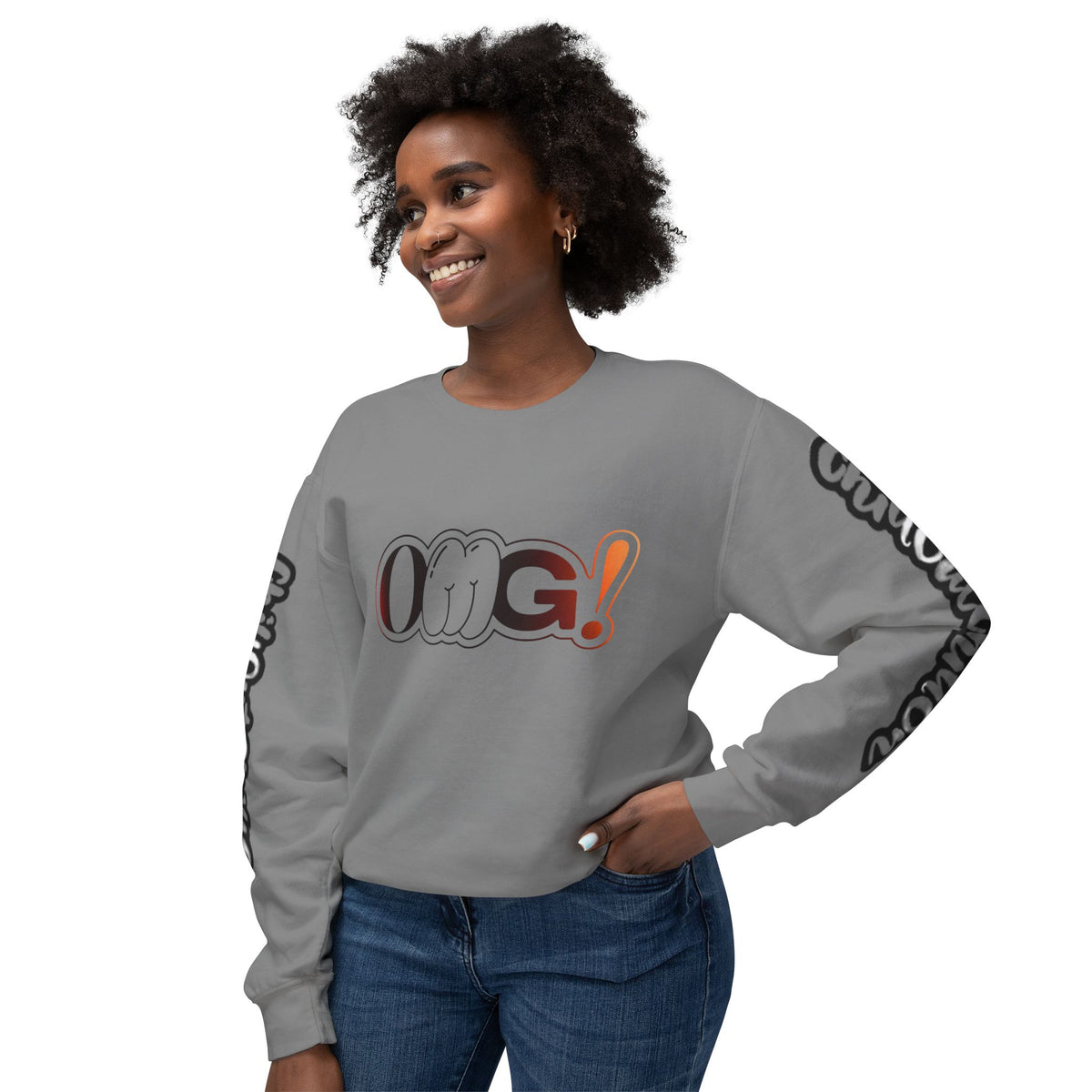 OMG! Lightweight Crewneck Sweatshirt
