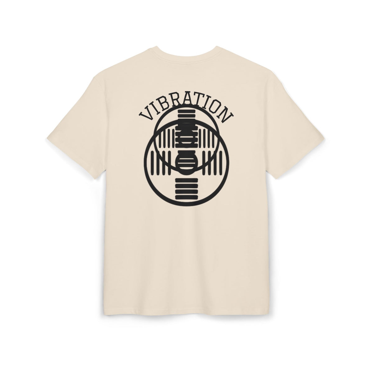 Unisex Vibration Oversized Tee | Comfortable Streetwear, Gym Apparel, Gift for Fitness Lovers, Casual Daily Wear, Graphic Tee