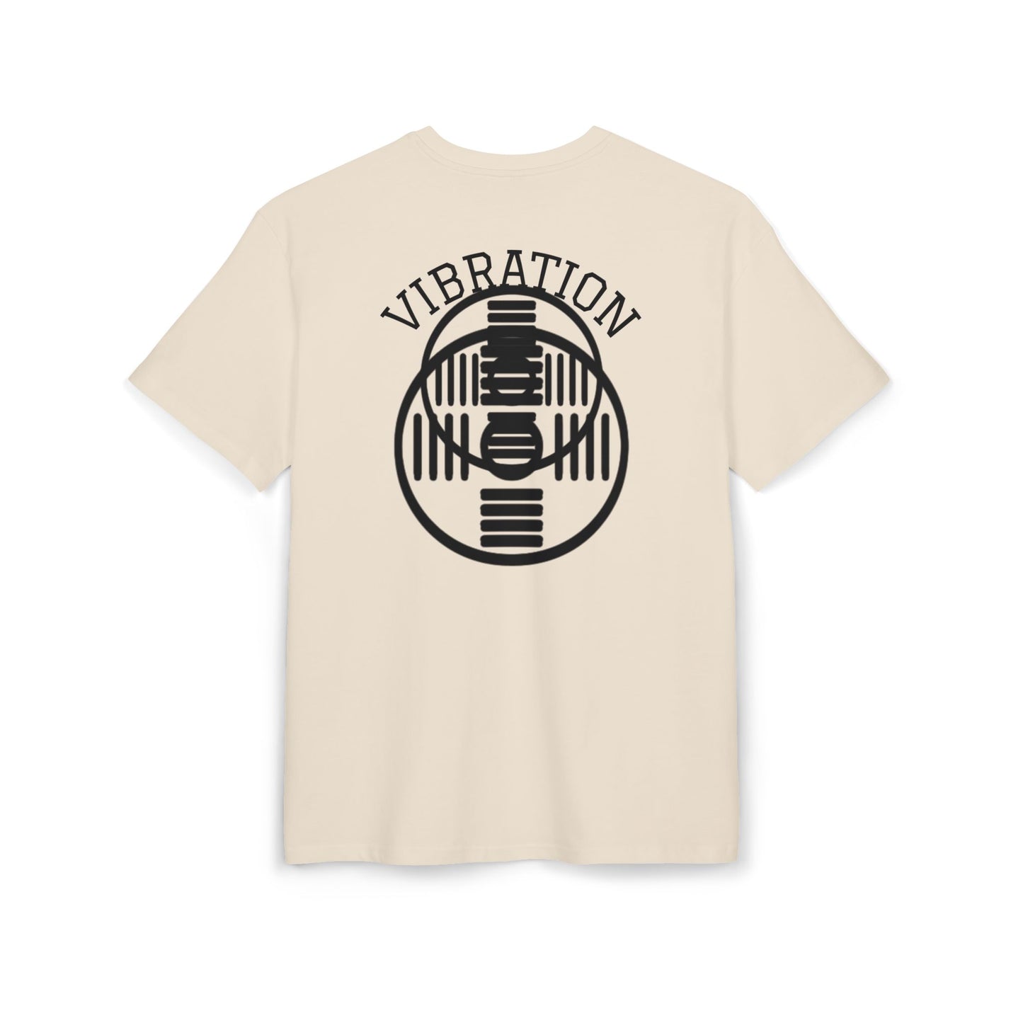 Unisex Vibration Oversized Tee | Comfortable Streetwear, Gym Apparel, Gift for Fitness Lovers, Casual Daily Wear, Graphic Tee