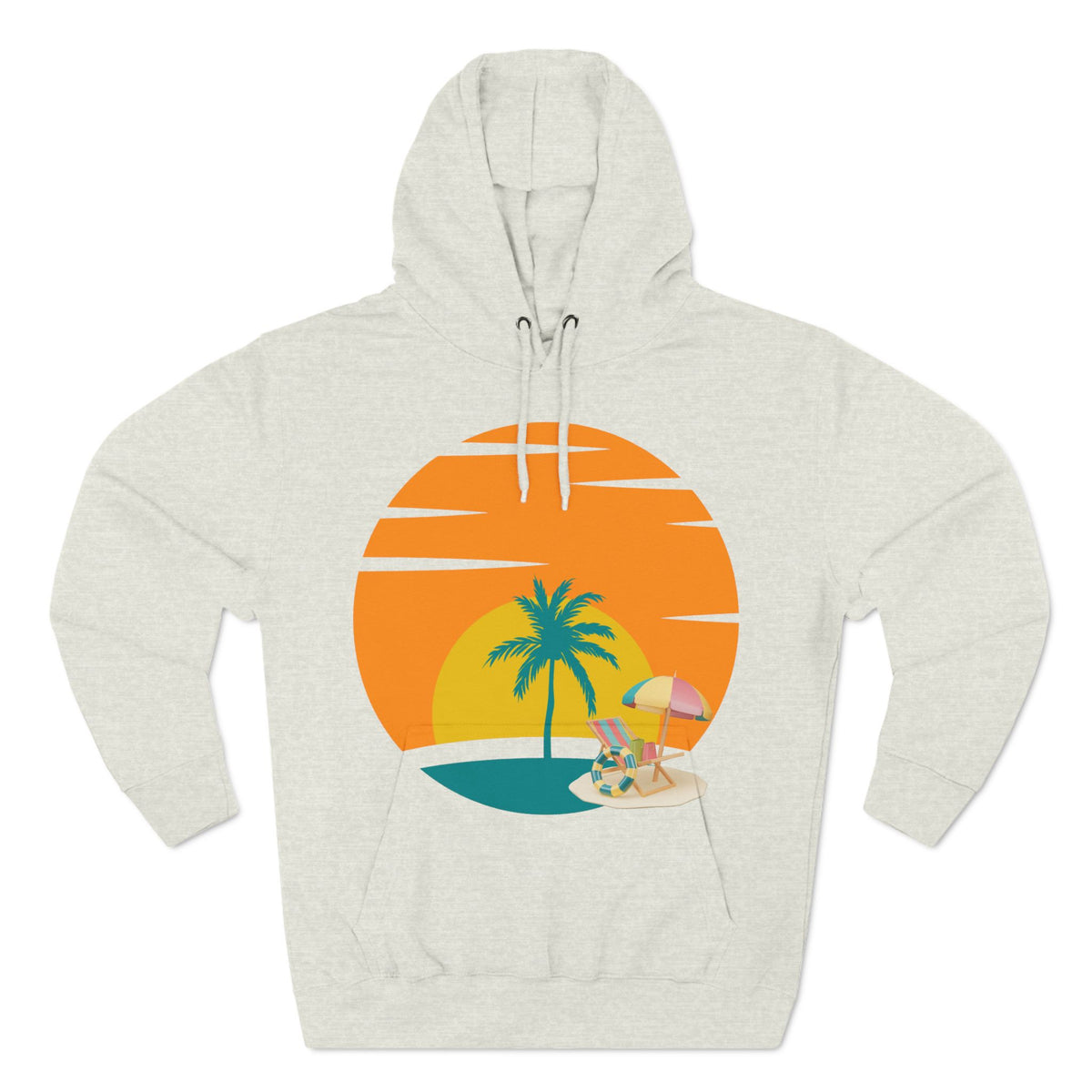 Fleece Hoodie - 'iland' Design