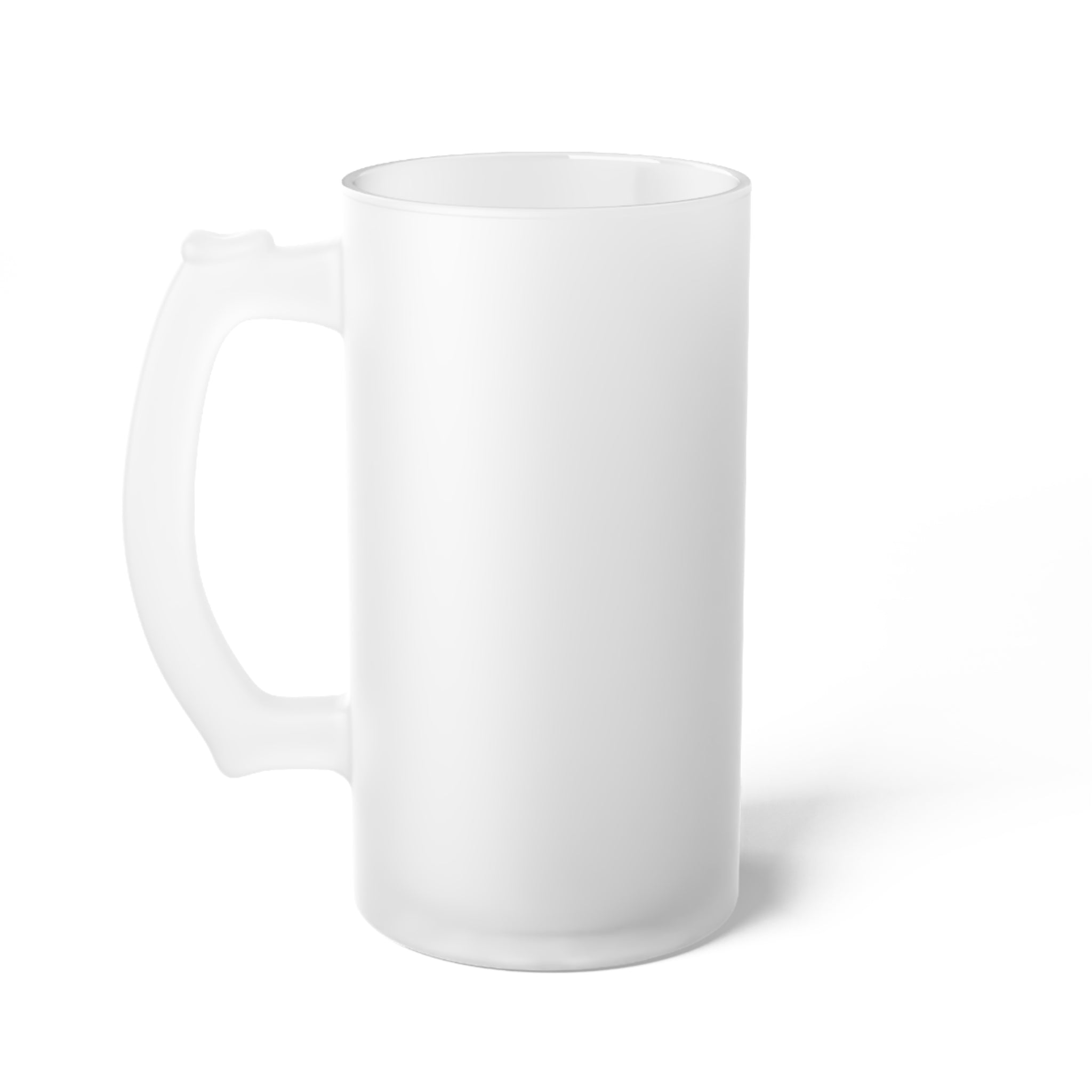 Beer Mug Frosted Glass RC'nSONS TM