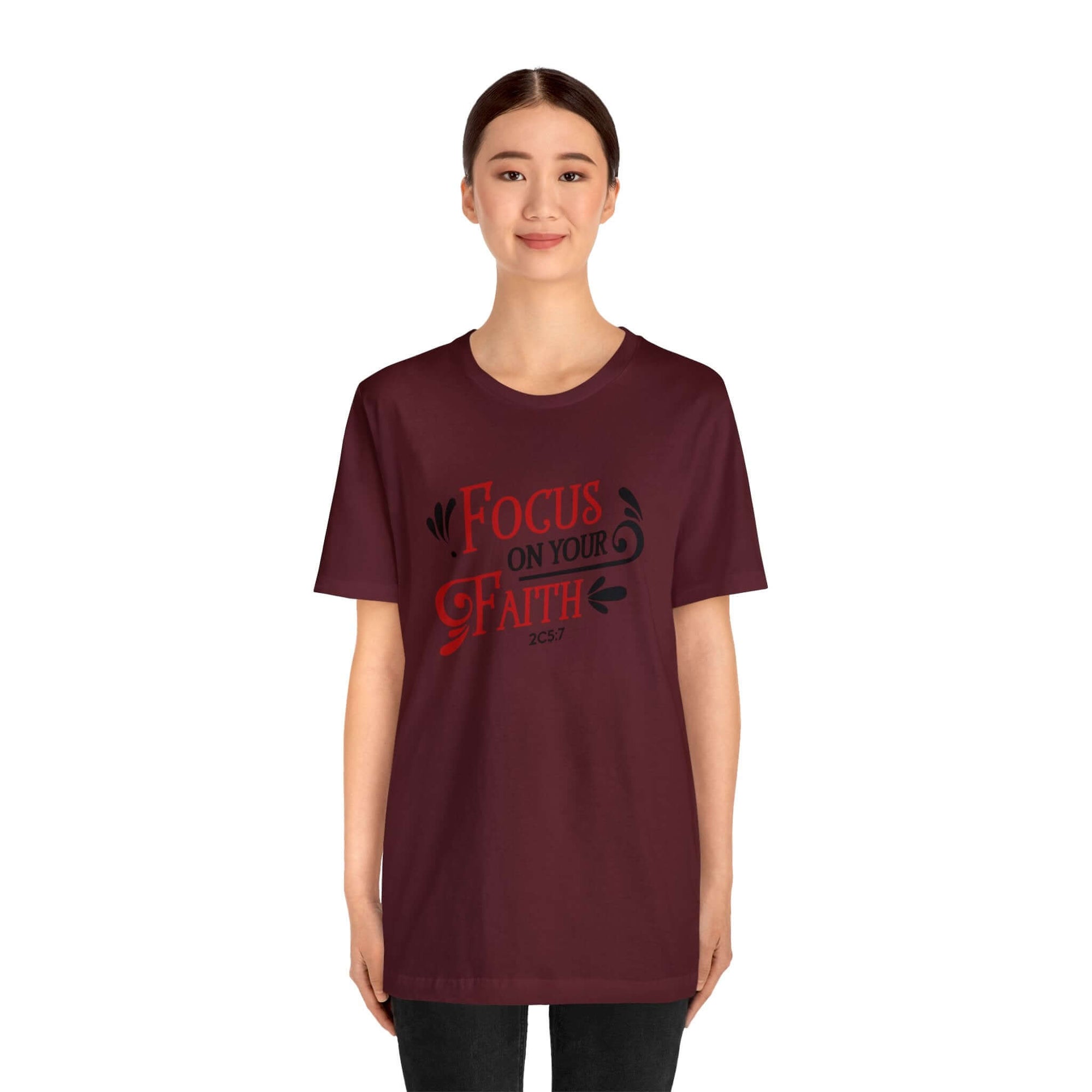 Focus On Your Faith Unisex Tee - RC’nSONS