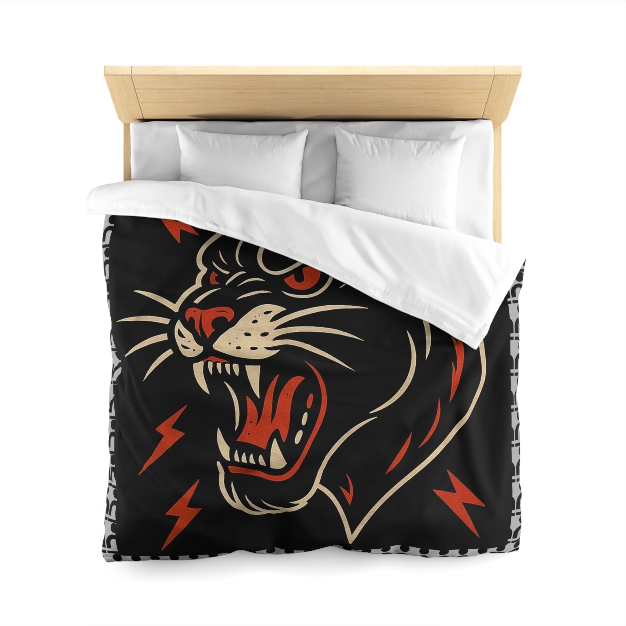 Duvet Cover - Crown Bed Design Printify