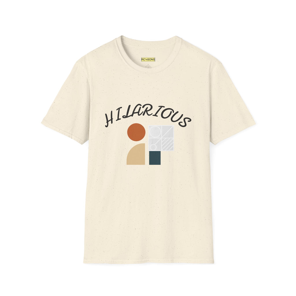 Hilarious Unisex Softstyle T-Shirt, Funny Graphic Tee, Casual Wear, Gift for Friend, Weekend Outfits, Humor Apparel Printify