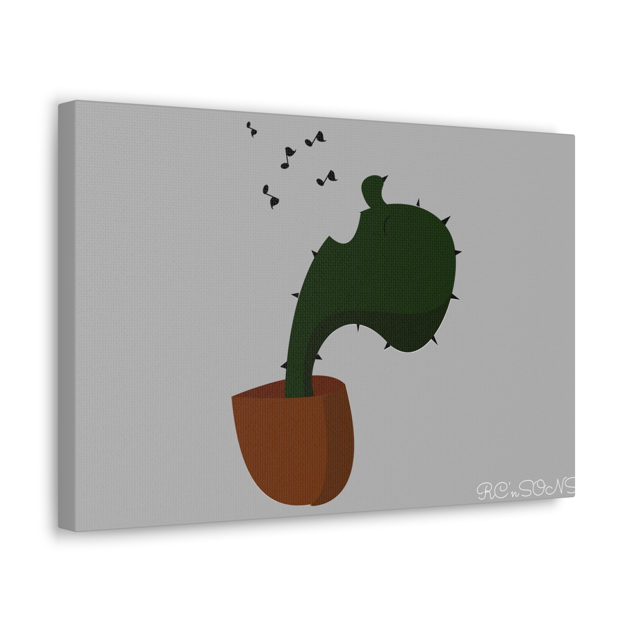 Cactus Design Wall Decor Printify