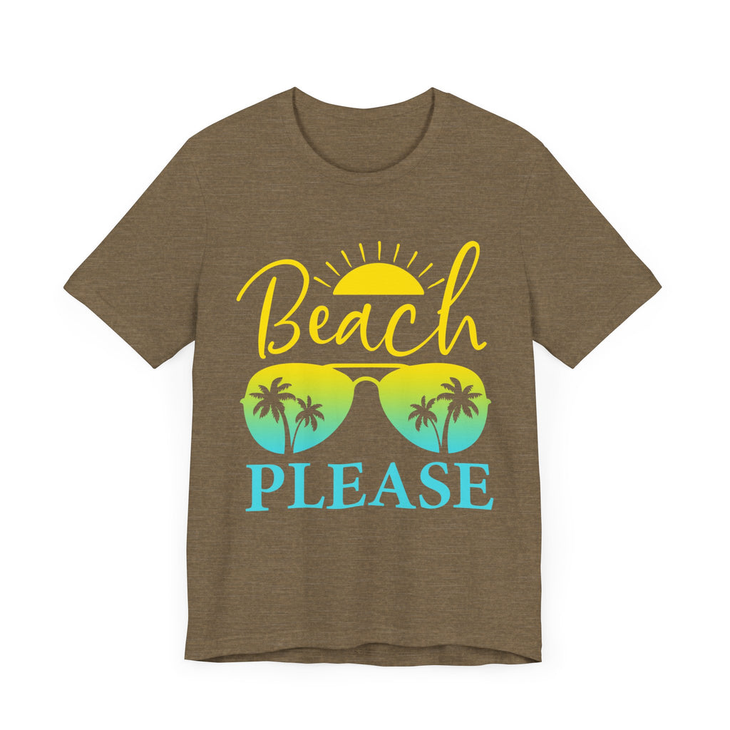 Plage s’il vous plaît Tee unisexe 
