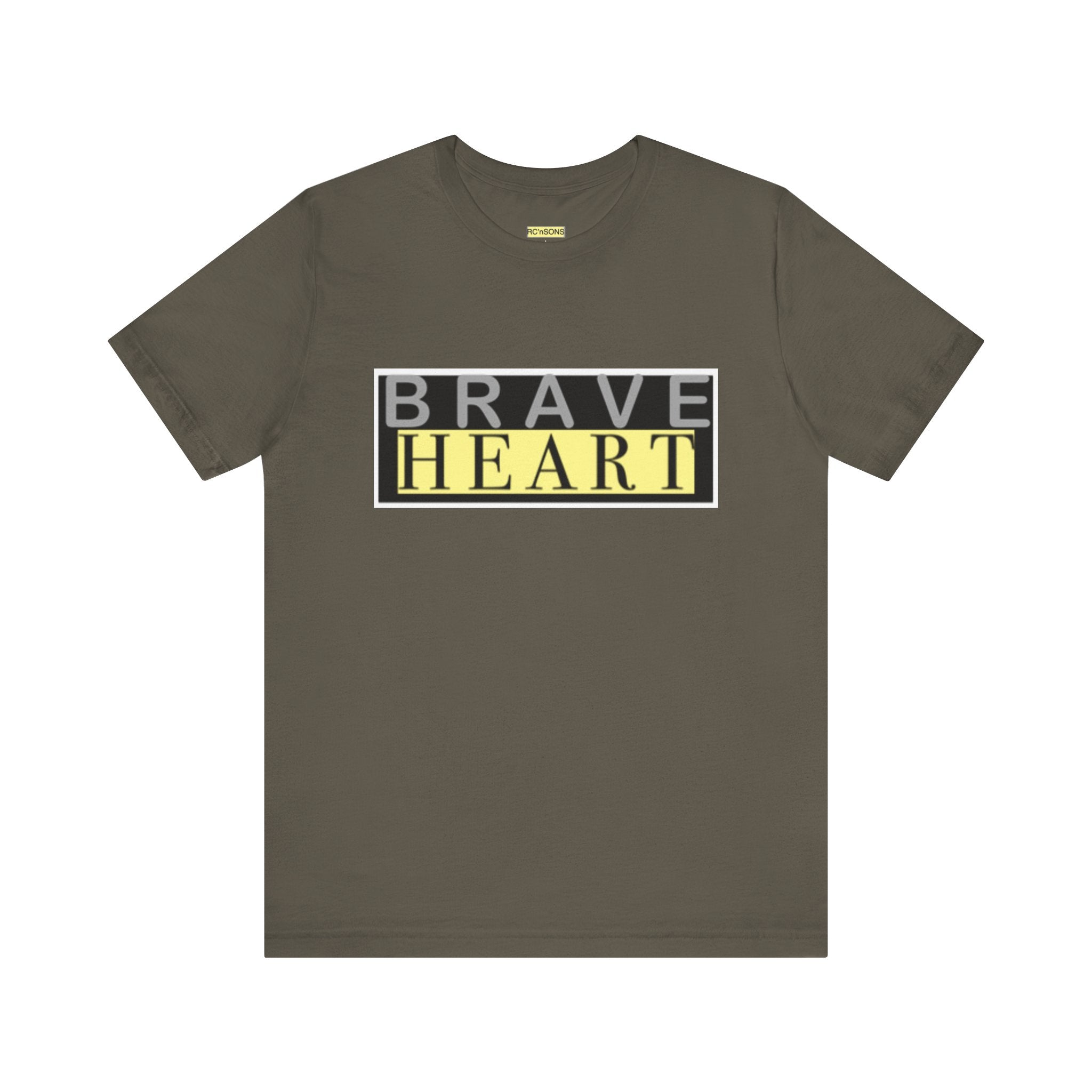 Brave Heart Unisex Tee by RC’nSONS