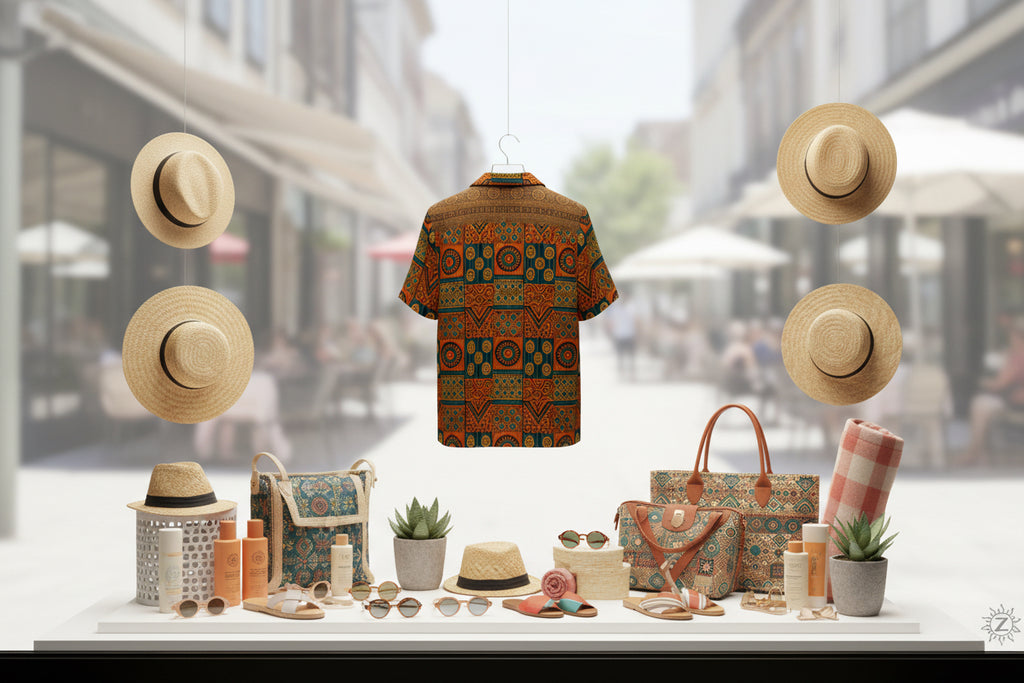 African Print Hawaiian Shirt — Bold Button-Down