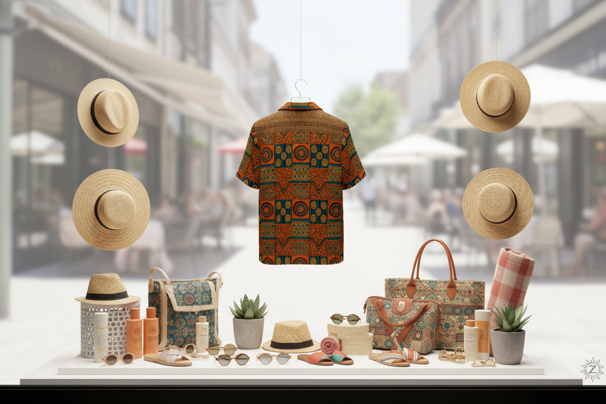 African Print Hawaiian Shirt — Bold Button-Down