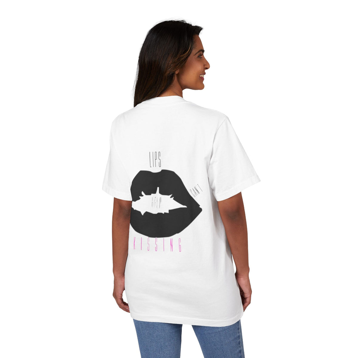 Unisex Graphic T-Shirt, Kiss Print Tee, Trendy Streetwear, Gift for Her, Casual Wear, Summer Style, Statement Shirt Printify