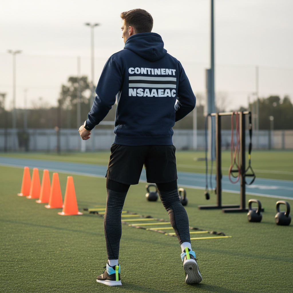 Continents Full Zip Hooded Sweatshirt Printify