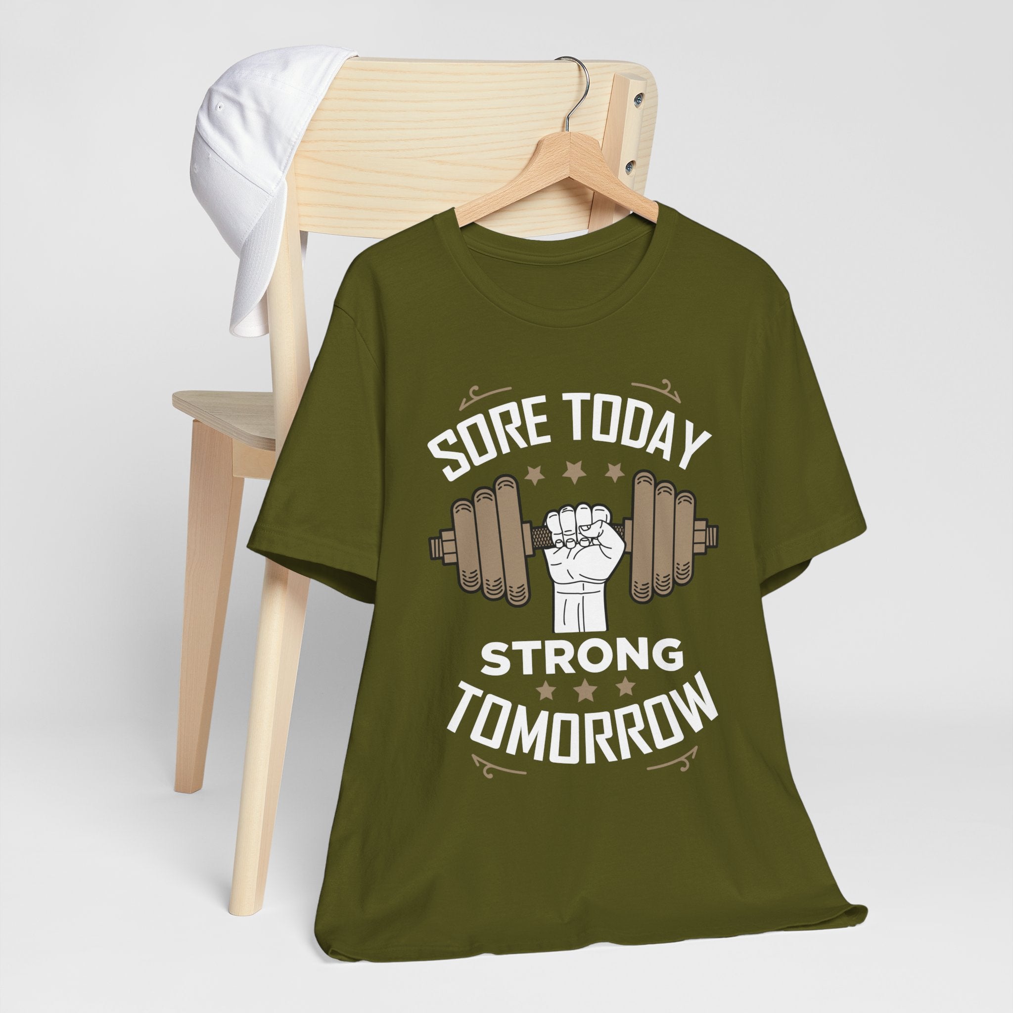 Mal aujourd’hui Fort demain Tee unisexe 