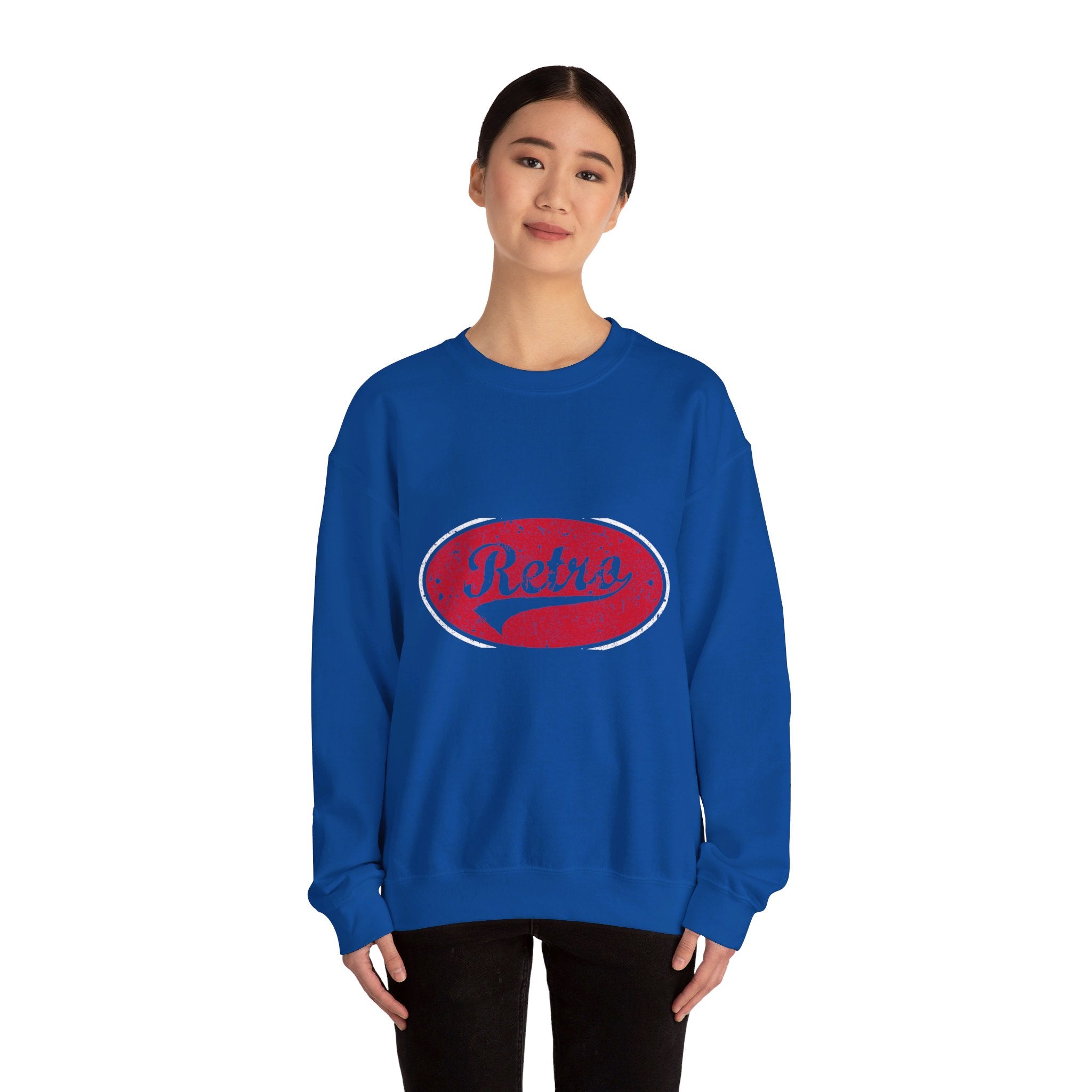 Sweat-shirt unisexe rétro 