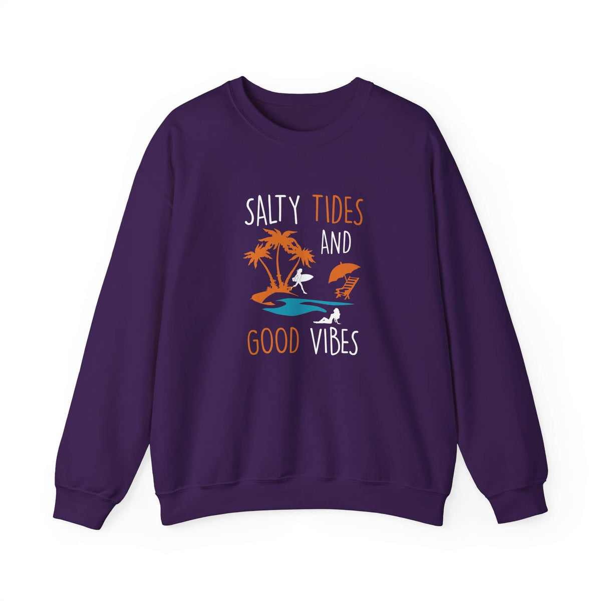 Salty Tides And Good Vibes Unisex Sweatshirt - RC’nSONS