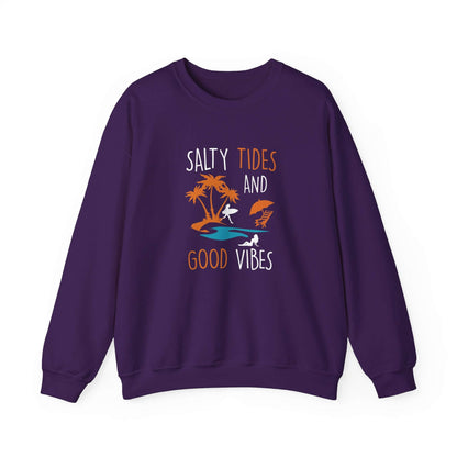 Salty Tides And Good Vibes Unisex Sweatshirt - RC’nSONS