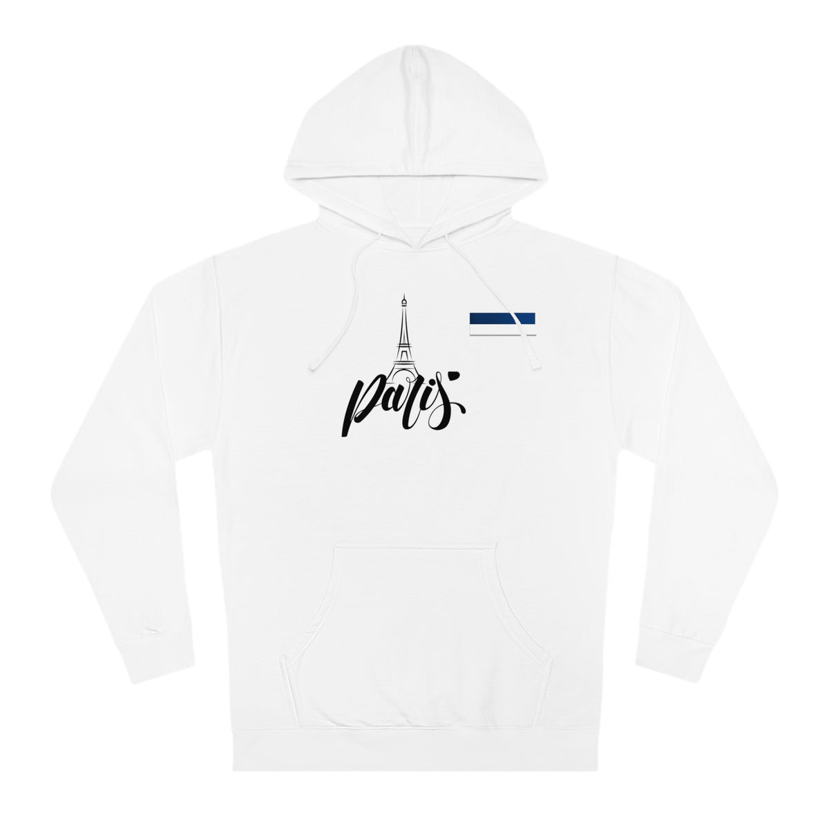 Paris Unisex Hoodie Sweatshirt - Eiffel Tower Design